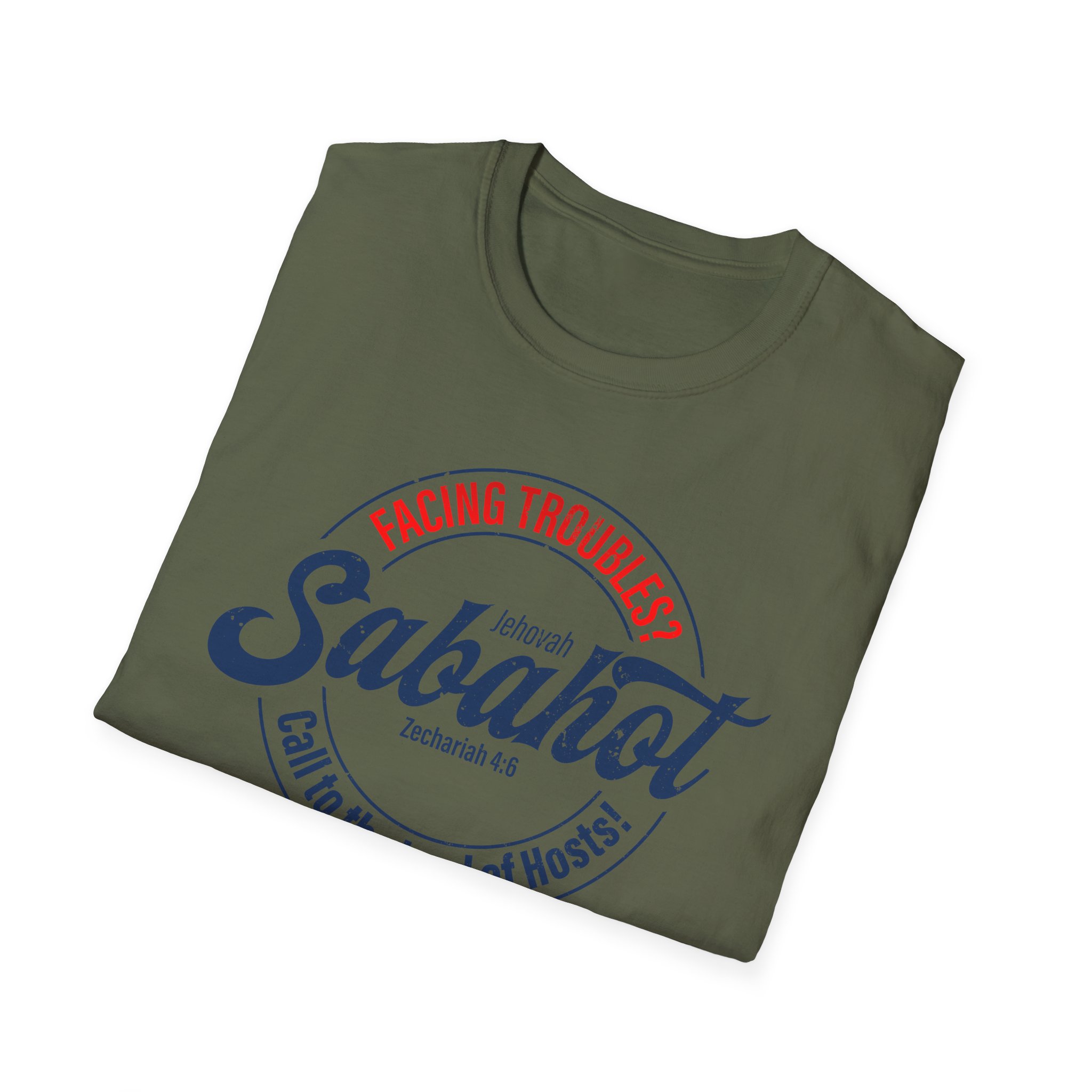Jehovah Sabaoth T-Shirt - Lord of Hosts Christian Tee for Troubled Times - Image 38