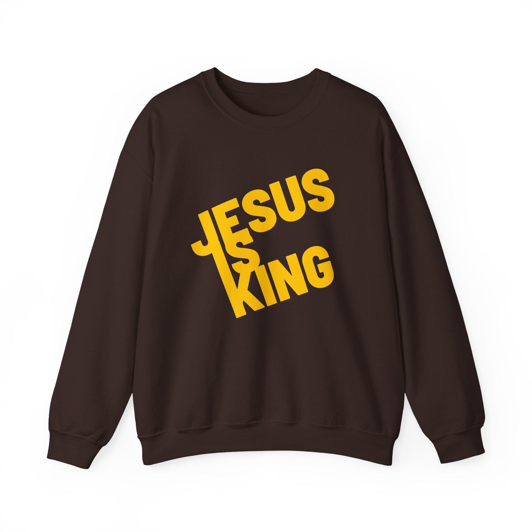 Jesus is King - Sweatshirt - Christian Apparel, Unisex Heavy Blend - Image 20