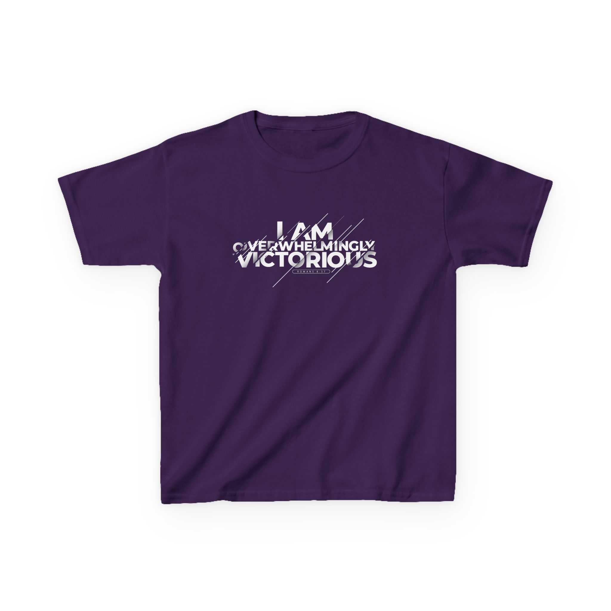Kids Tee: I Am Overwhelmingly Victorious – Inspirational & Durable - Image 46