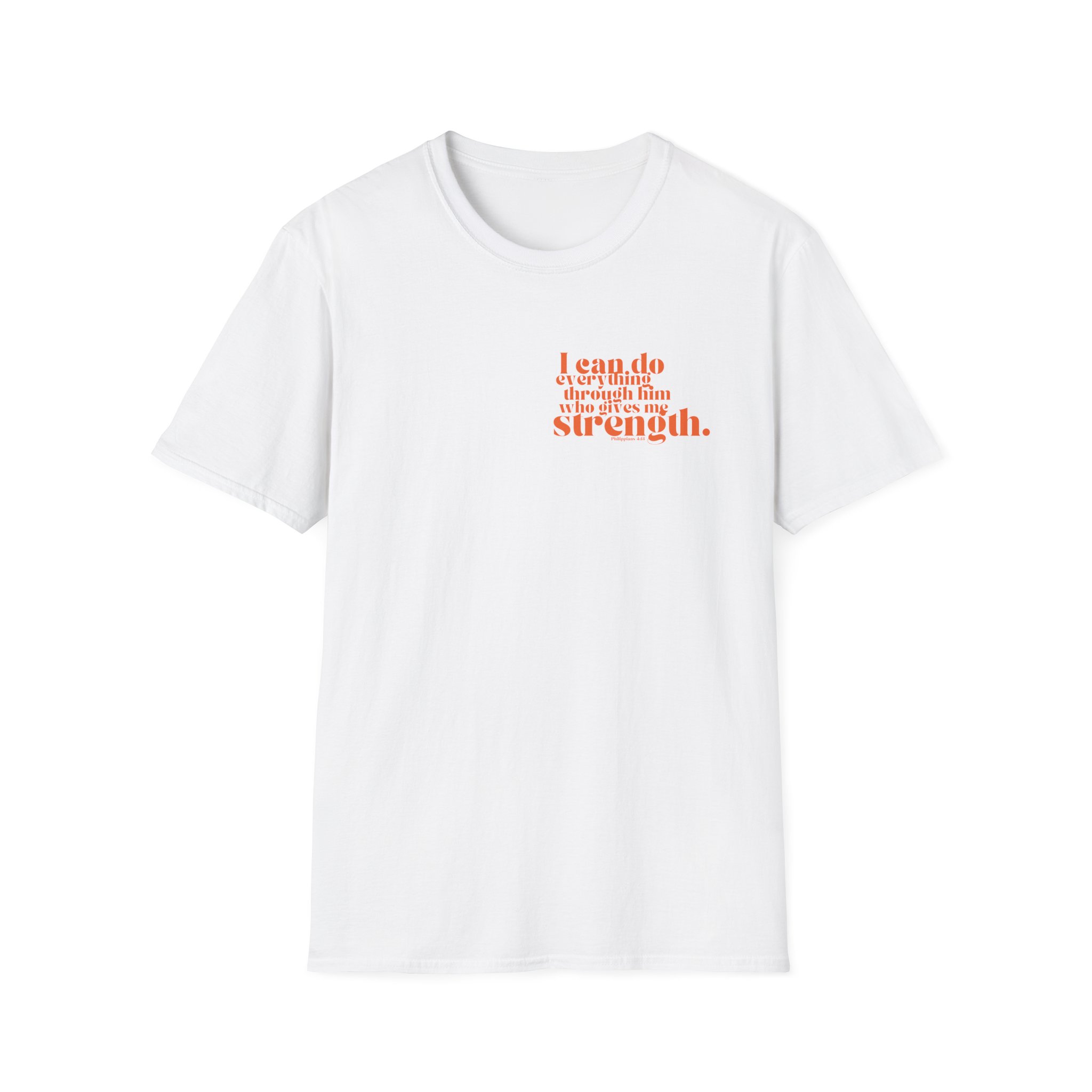 Unisex T-Shirt - 'I Can Do All Things Through Him Who Gives Me Strength' Design - Image 5