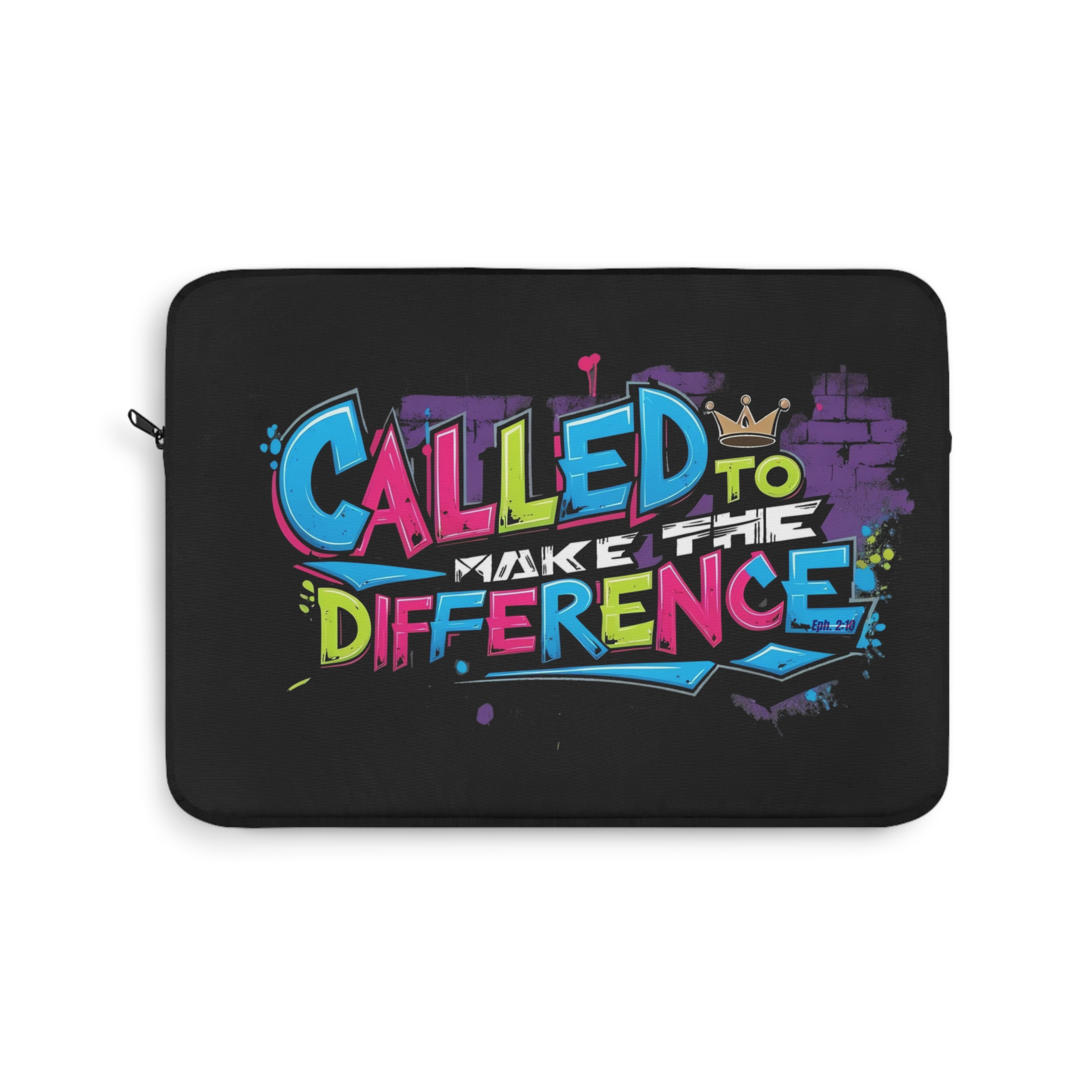 Christian Laptop Sleeve - Called to Make a Difference Pop Design 12, 13, 15 inch