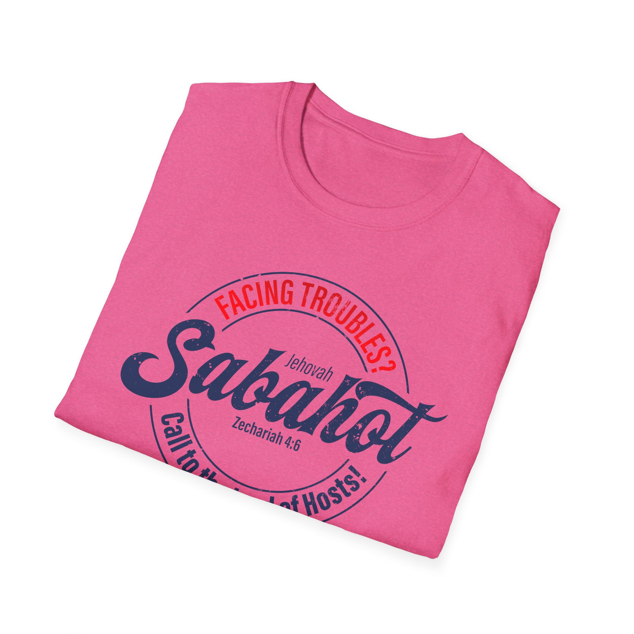 Jehovah Sabaoth T-Shirt - Lord of Hosts Christian Tee for Troubled Times - Image 66