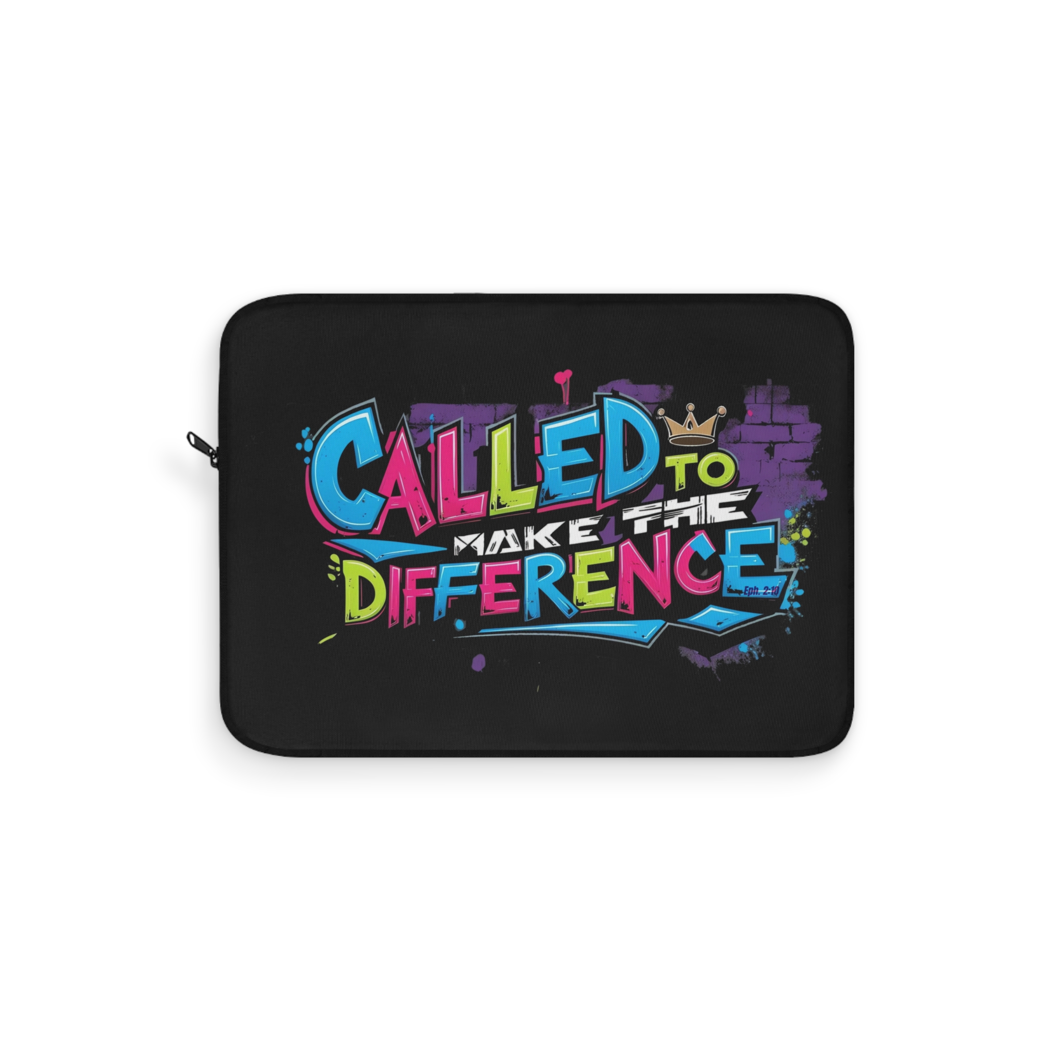 Christian Laptop Sleeve - Called to Make a Difference Pop Design 12, 13, 15 inch - Image 7