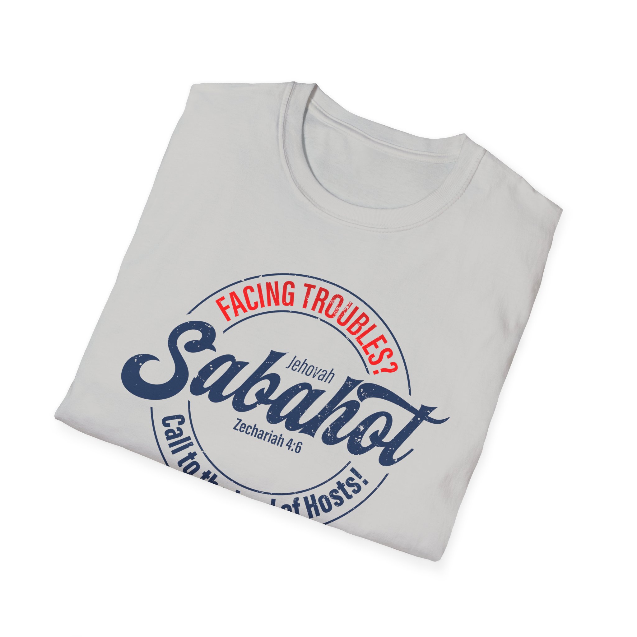 Jehovah Sabaoth T-Shirt - Lord of Hosts Christian Tee for Troubled Times - Image 22