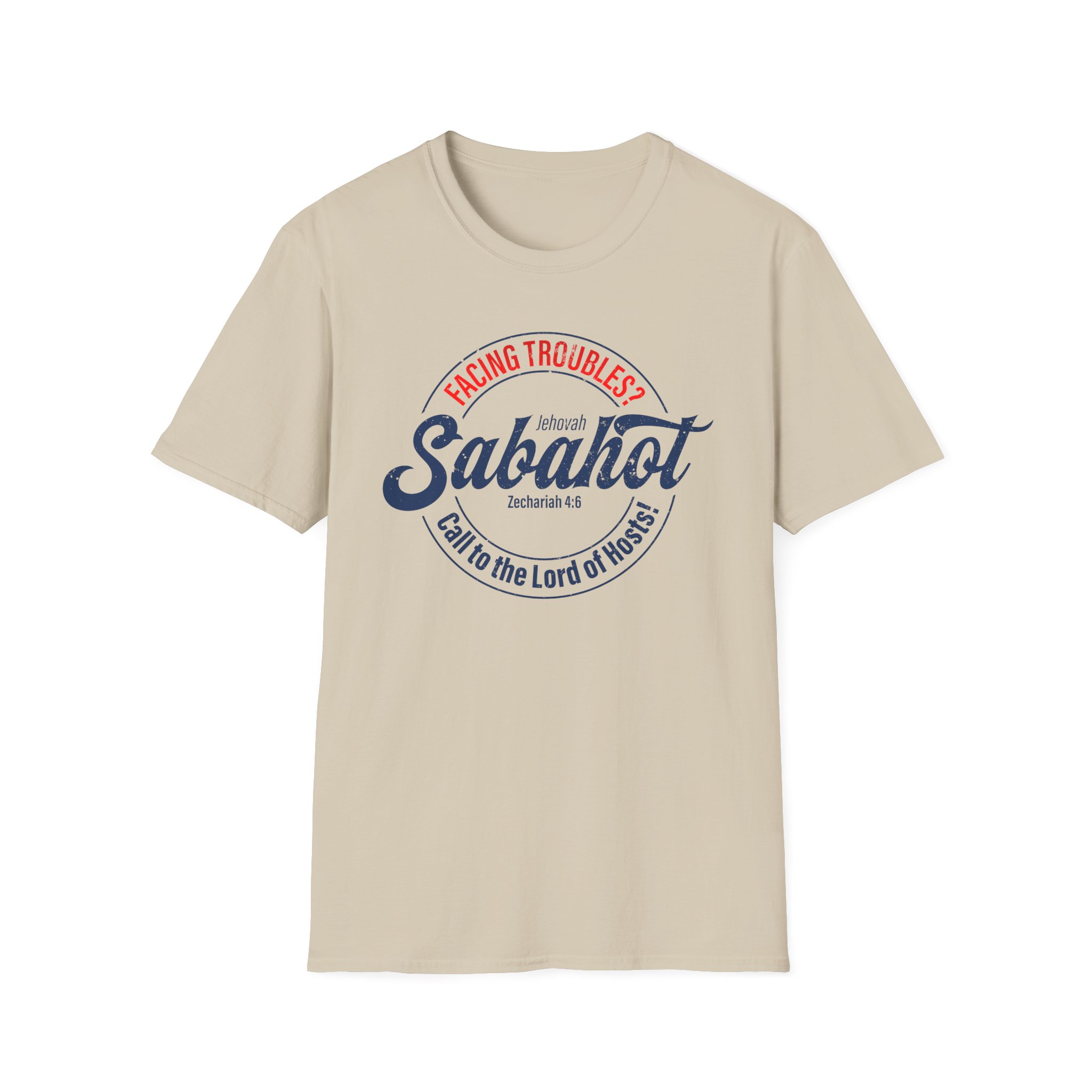Jehovah Sabaoth T-Shirt - Lord of Hosts Christian Tee for Troubled Times - Image 15