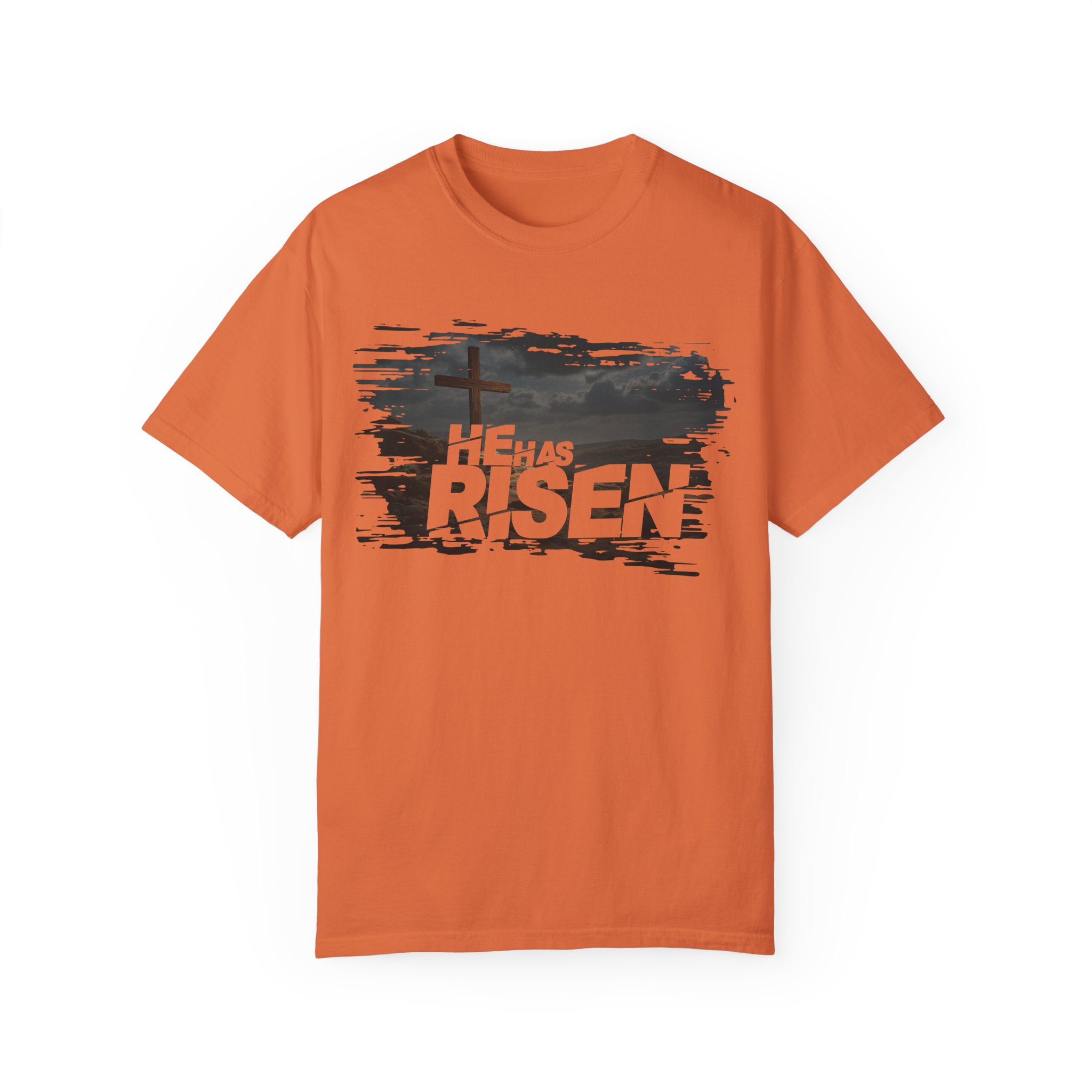 He Has Risen Matthew 28:6 v2 - Inspirational Unisex Christian T-Shirt by Love316 - Image 17