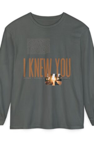 Before I Formed You - Long-Sleeve Shirt - Jeremiah 1:5, Christian Apparel