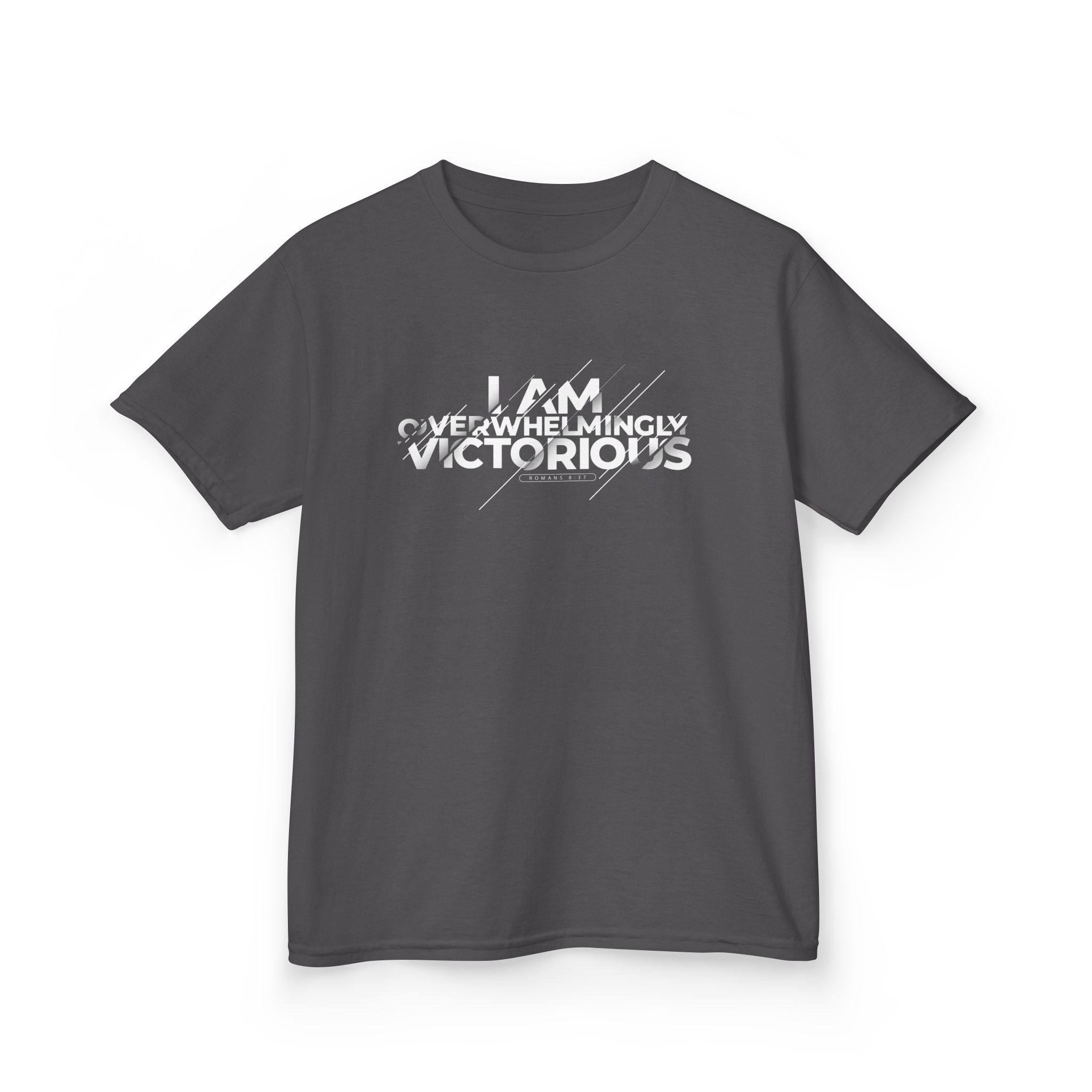 Kids Tee: I Am Overwhelmingly Victorious – Inspirational & Durable - Image 36