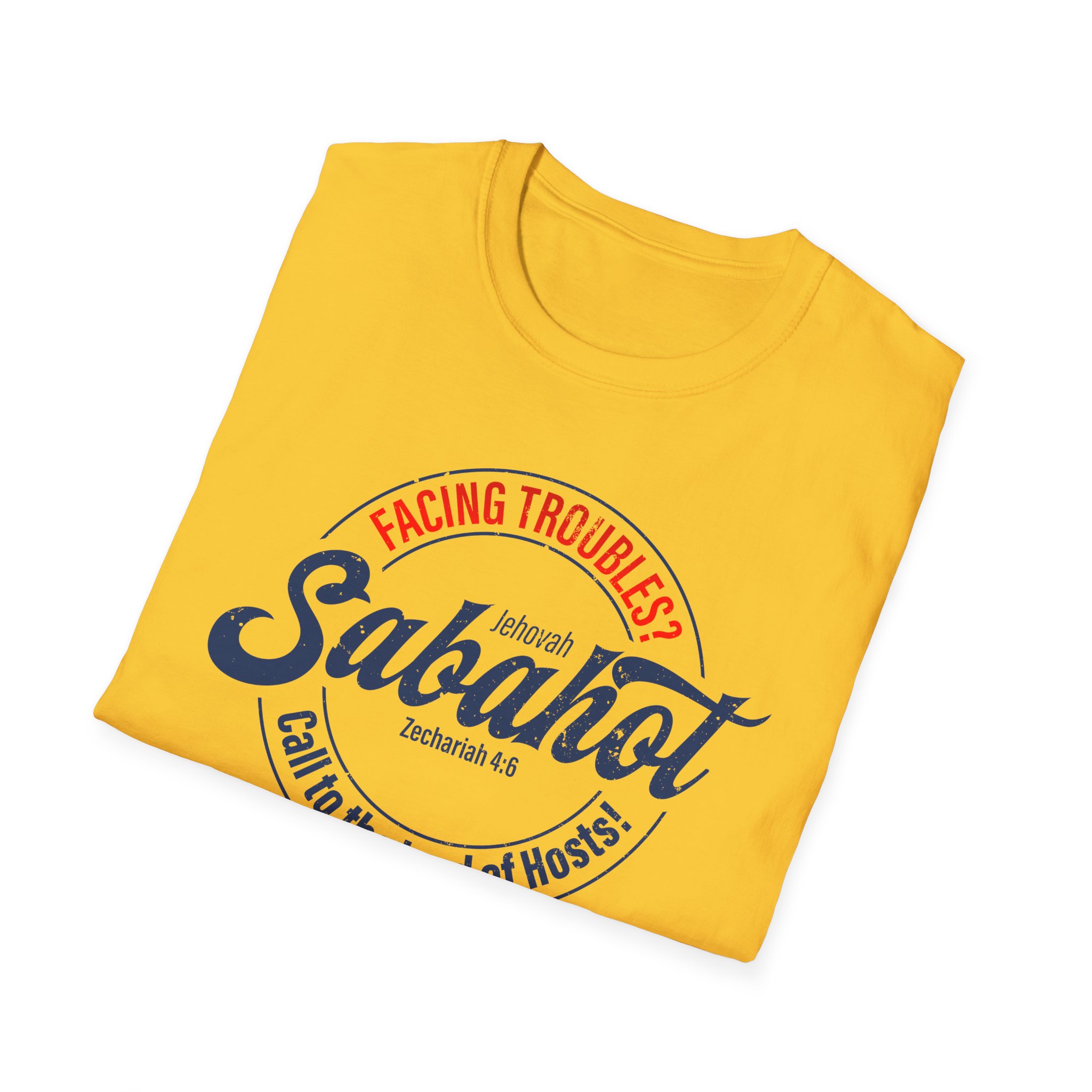 Jehovah Sabaoth T-Shirt - Lord of Hosts Christian Tee for Troubled Times - Image 34