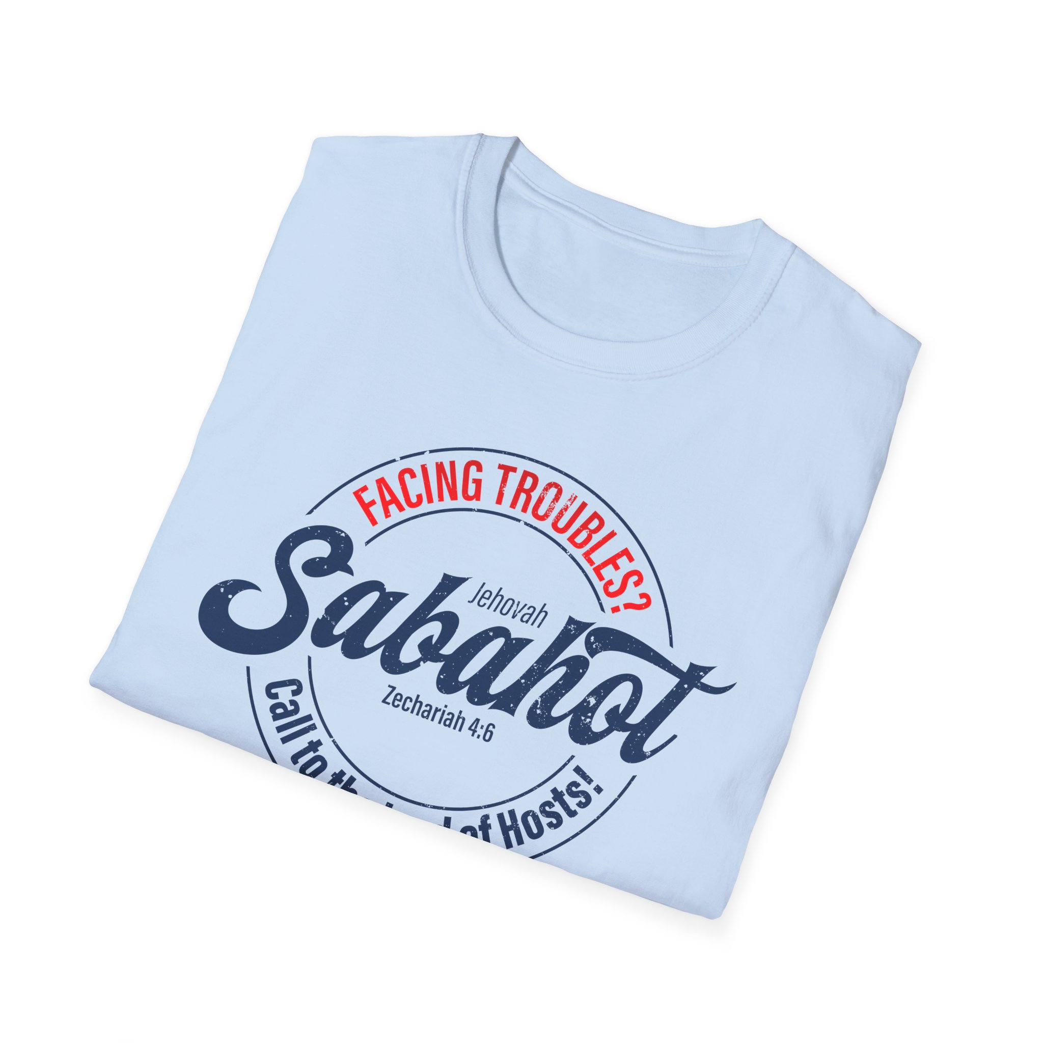Jehovah Sabaoth T-Shirt - Lord of Hosts Christian Tee for Troubled Times - Image 58
