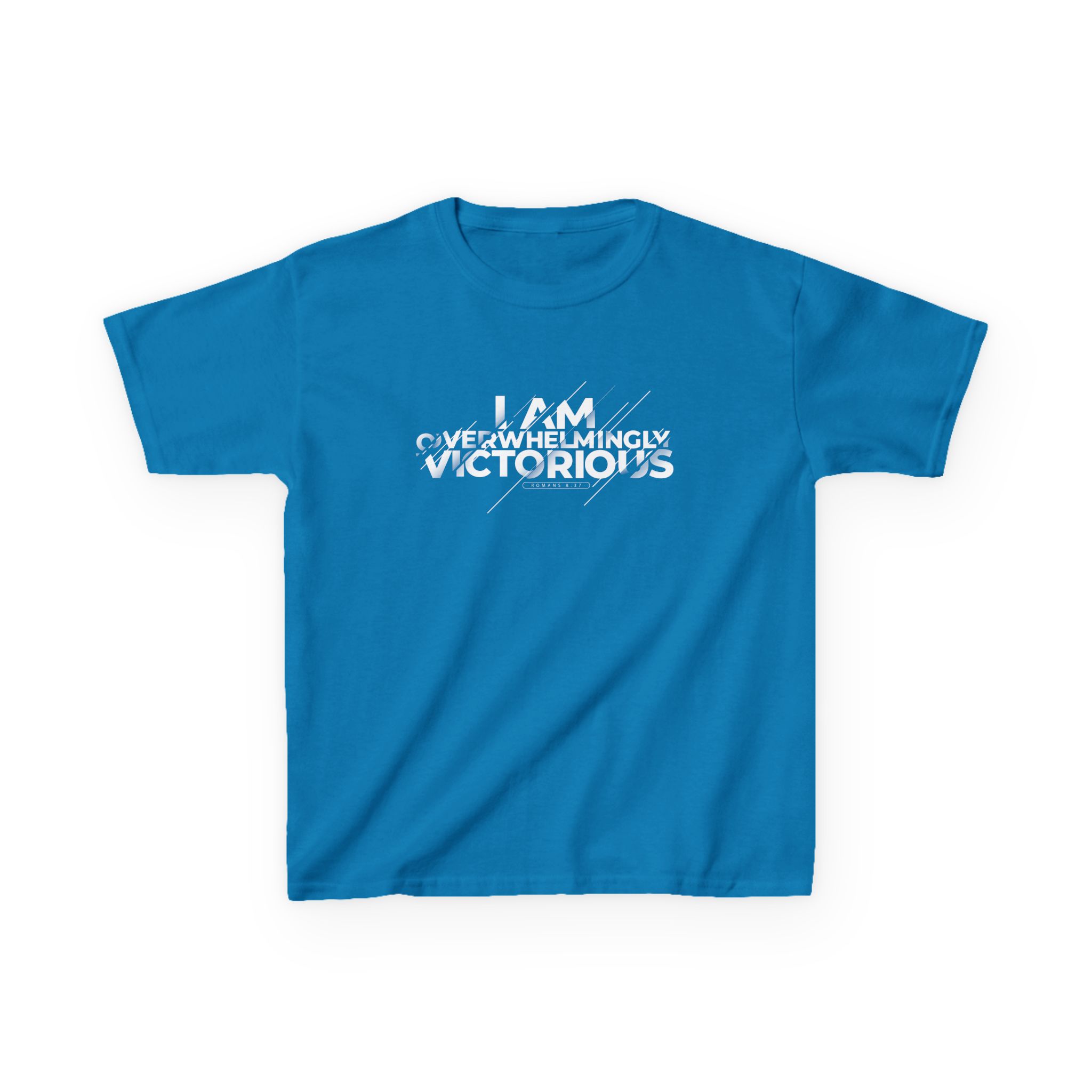 Kids Tee: I Am Overwhelmingly Victorious – Inspirational & Durable - Image 30