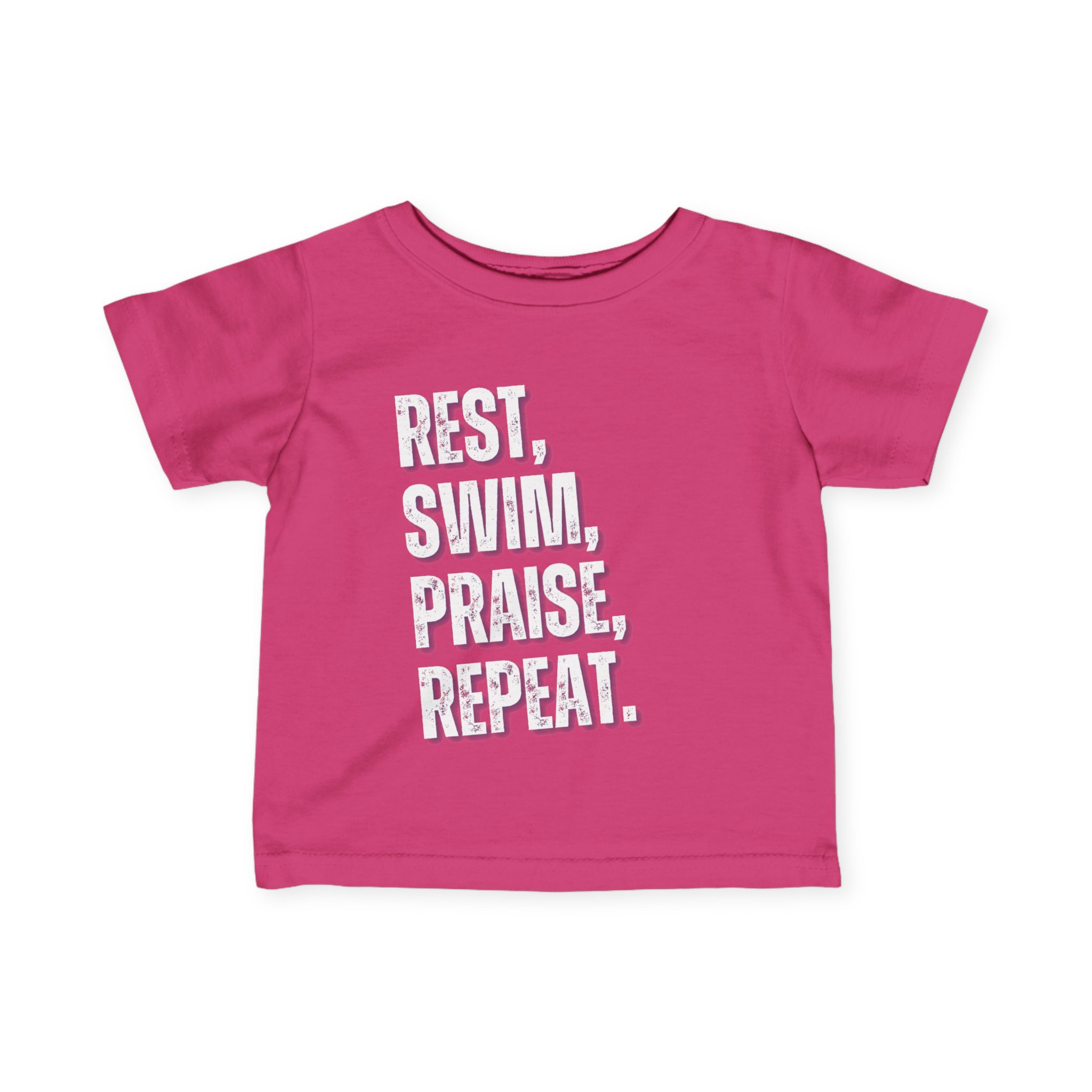 Infant Tee: Rest, Swim, Praise, Repeat – Summer-Inspired Design - Image 37