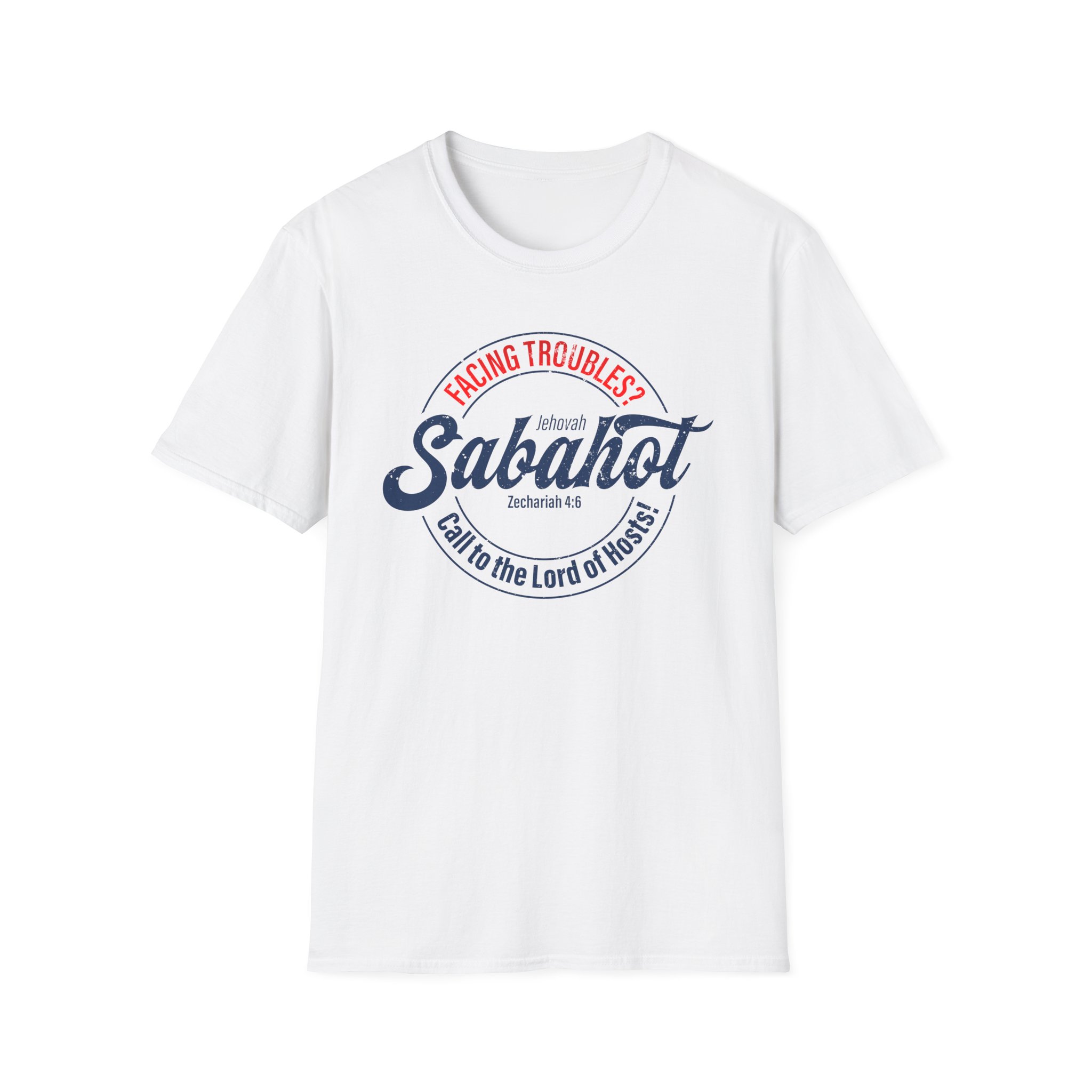 Jehovah Sabaoth T-Shirt - Lord of Hosts Christian Tee for Troubled Times - Image 5
