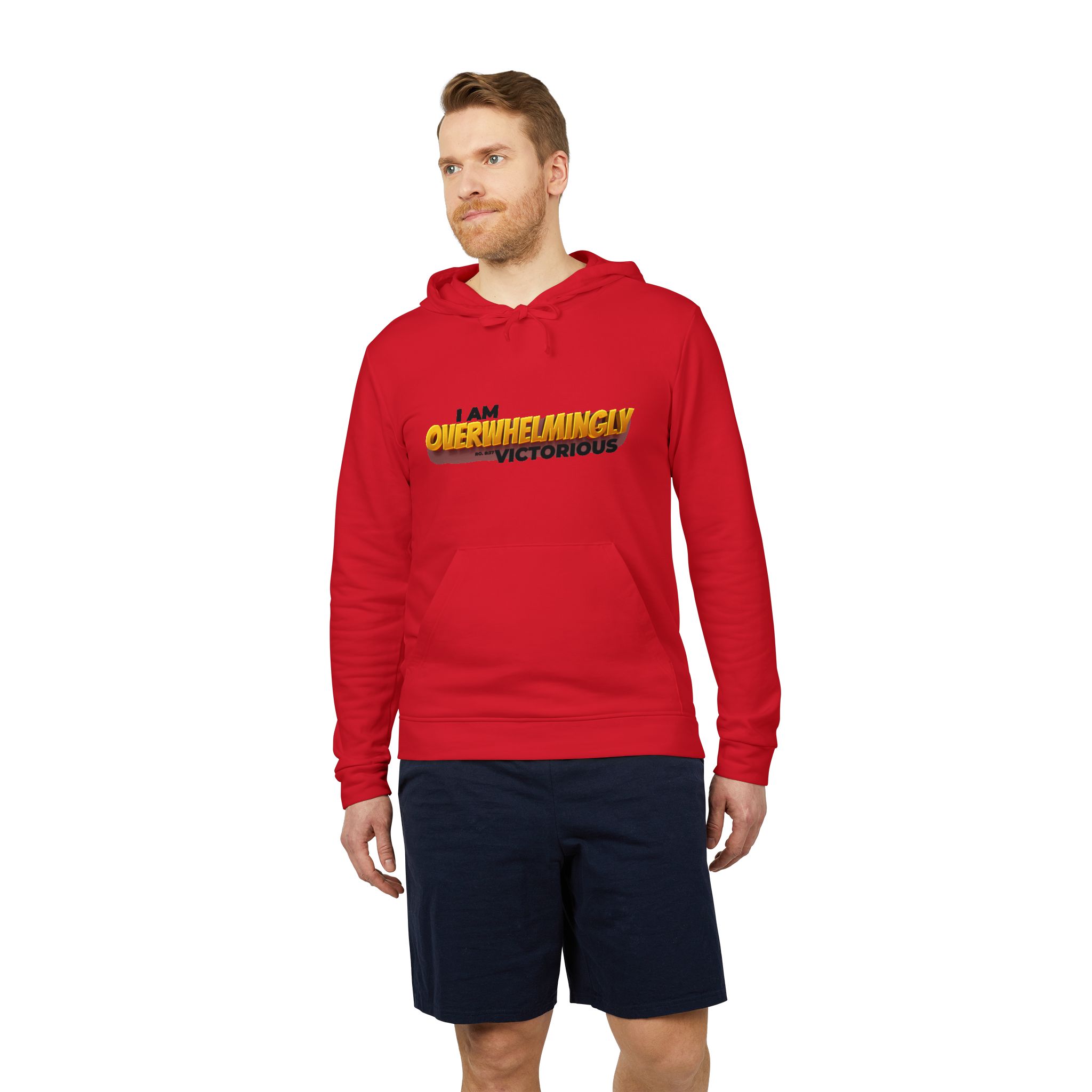 Unisex Hoodie – I am Overwhelmingly Victorious (Romans 8:37) - Image 16
