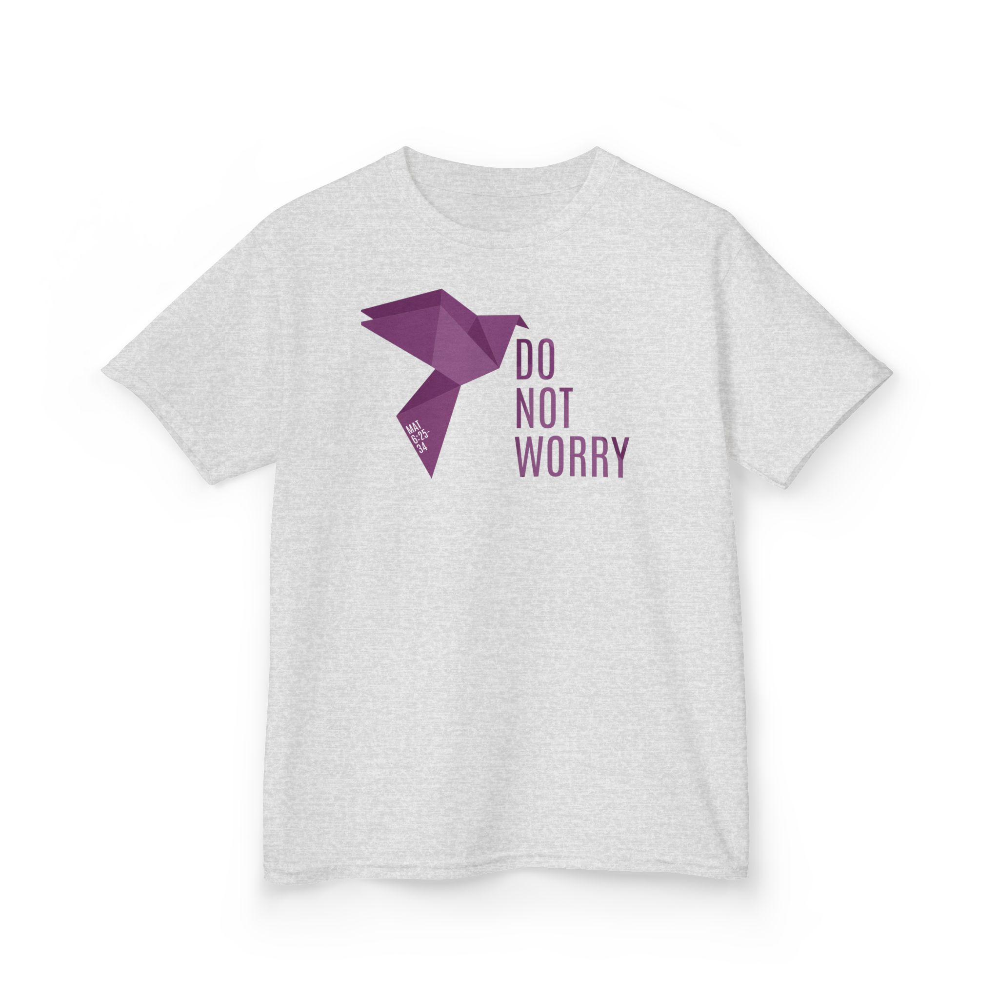 Kids Tee: Do Not Worry – Soft, Durable & Faith-Inspired Design - Image 3