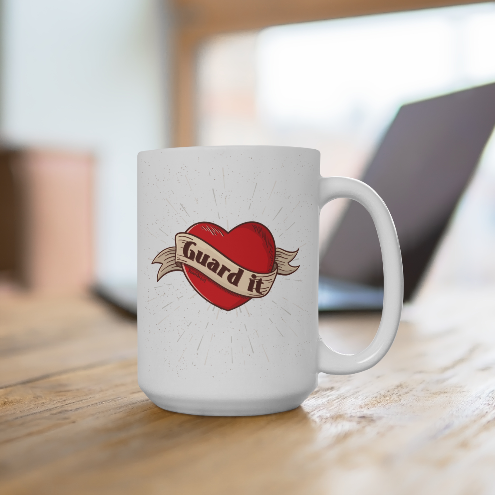 Guard It Mug - Proverbs 4:23 Inspired | Perfect Gift for Any Occasion - Image 4