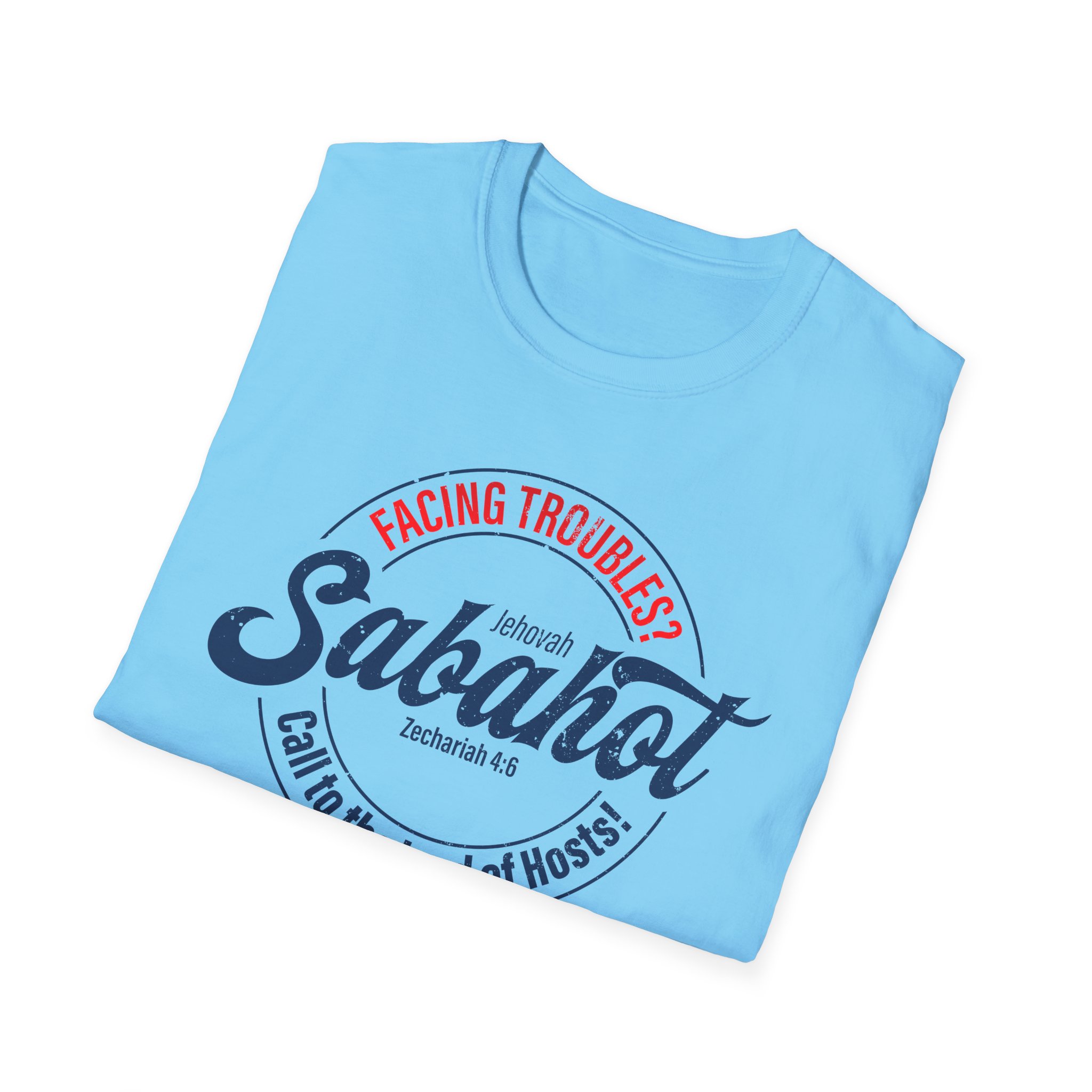 Jehovah Sabaoth T-Shirt - Lord of Hosts Christian Tee for Troubled Times - Image 54