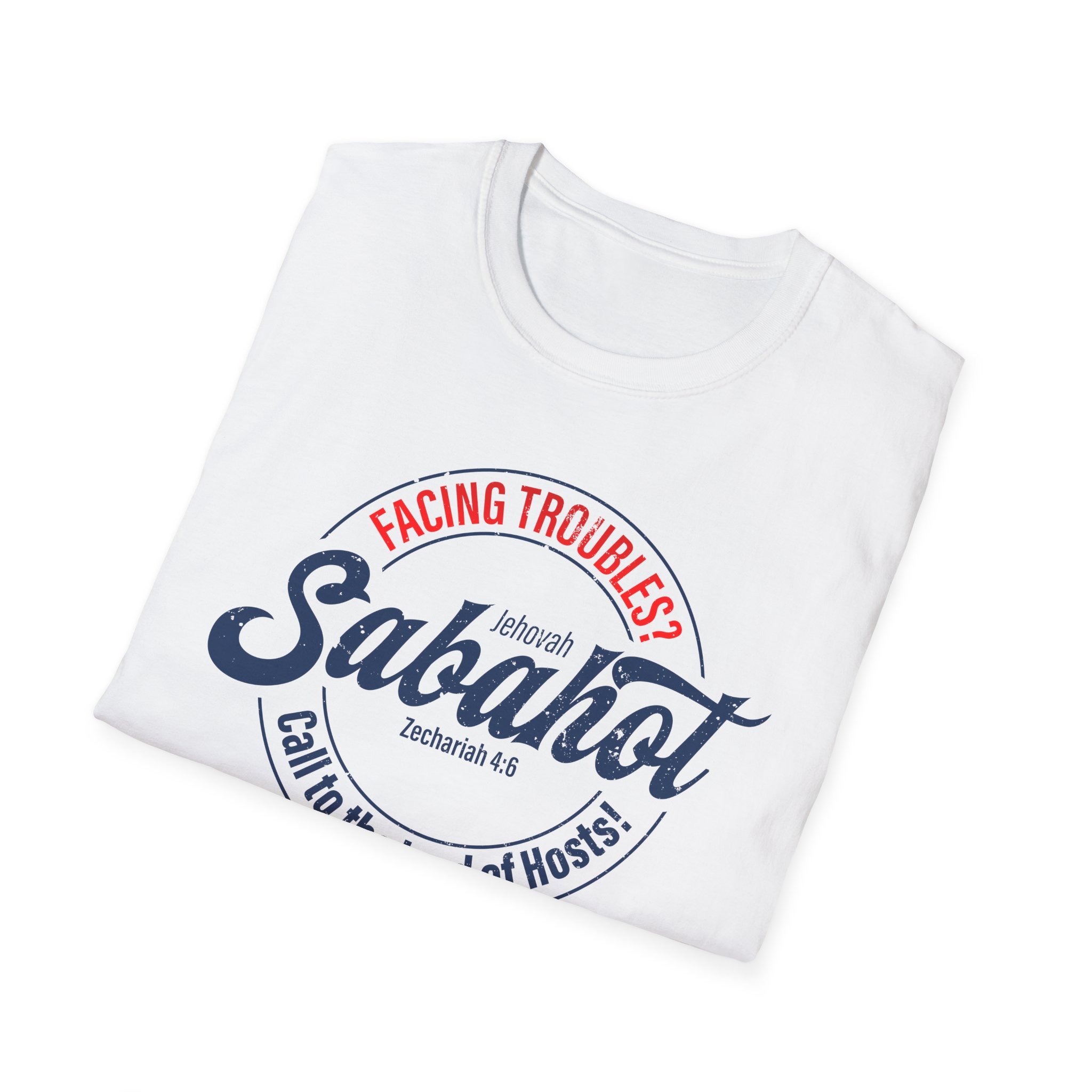 Jehovah Sabaoth T-Shirt - Lord of Hosts Christian Tee for Troubled Times - Image 8
