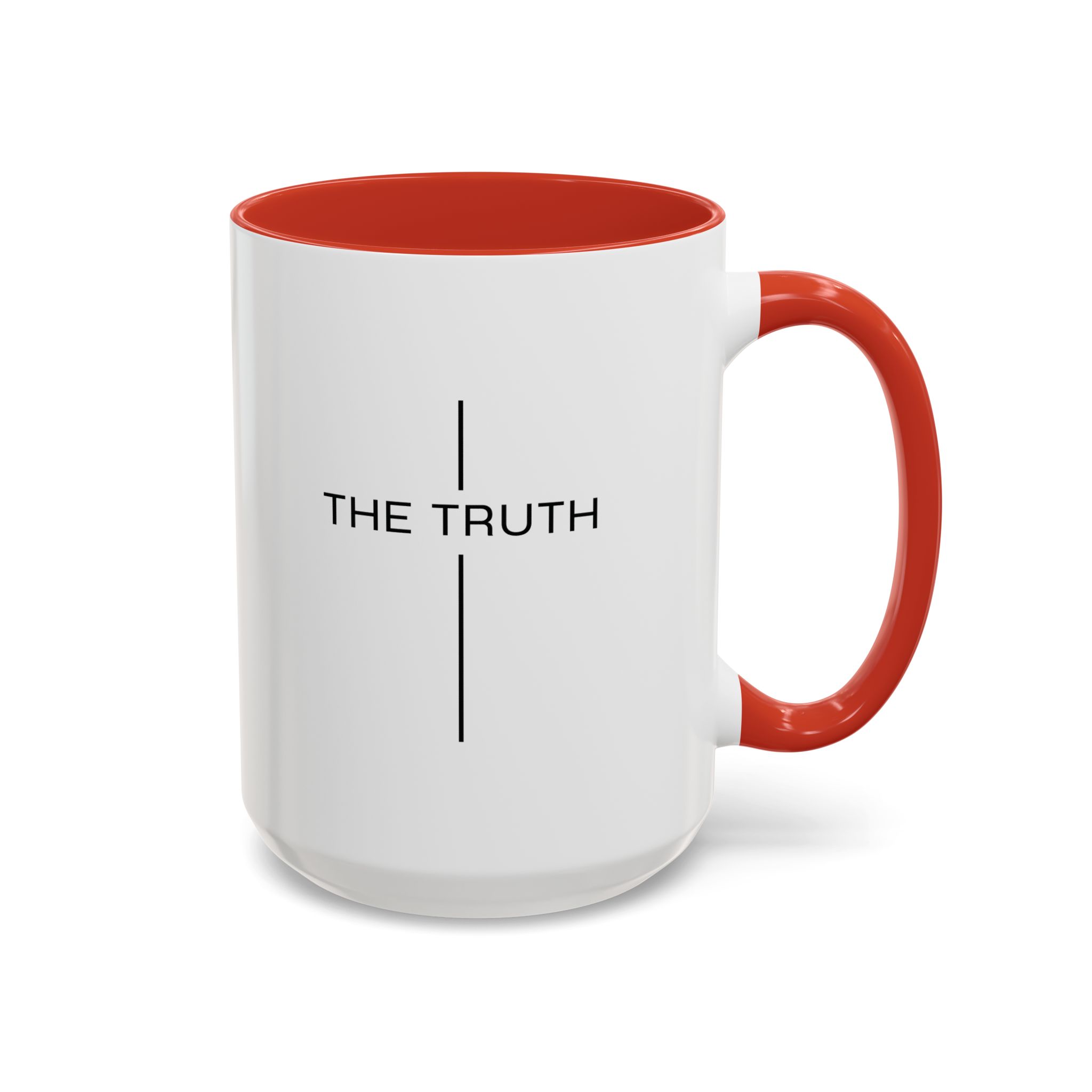 The Truth - Faith-Filled 15oz Ceramic Mug for a Daily Dose of Inspiration