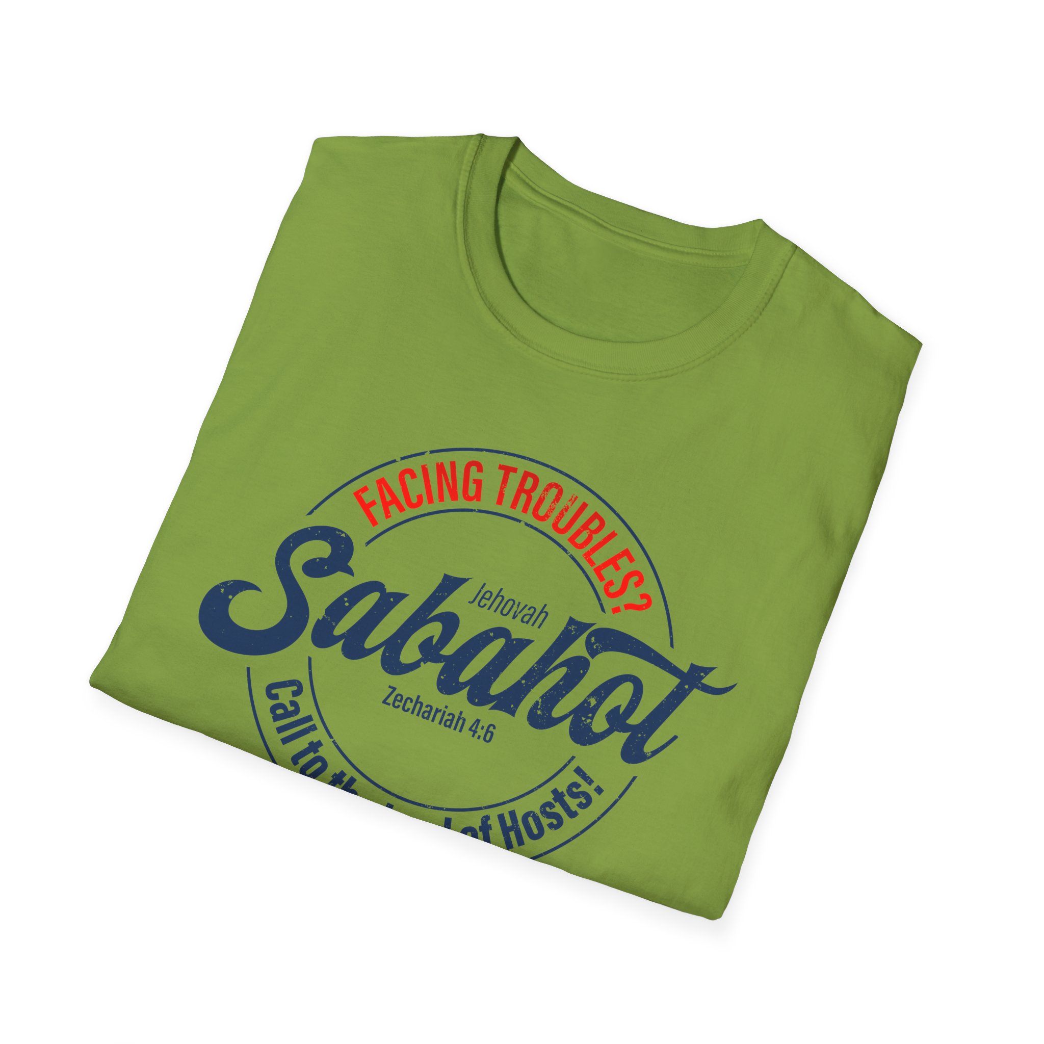 Jehovah Sabaoth T-Shirt - Lord of Hosts Christian Tee for Troubled Times - Image 42