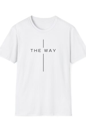 The Way T-Shirt Minimalist - John 14:6, Christian Apparel