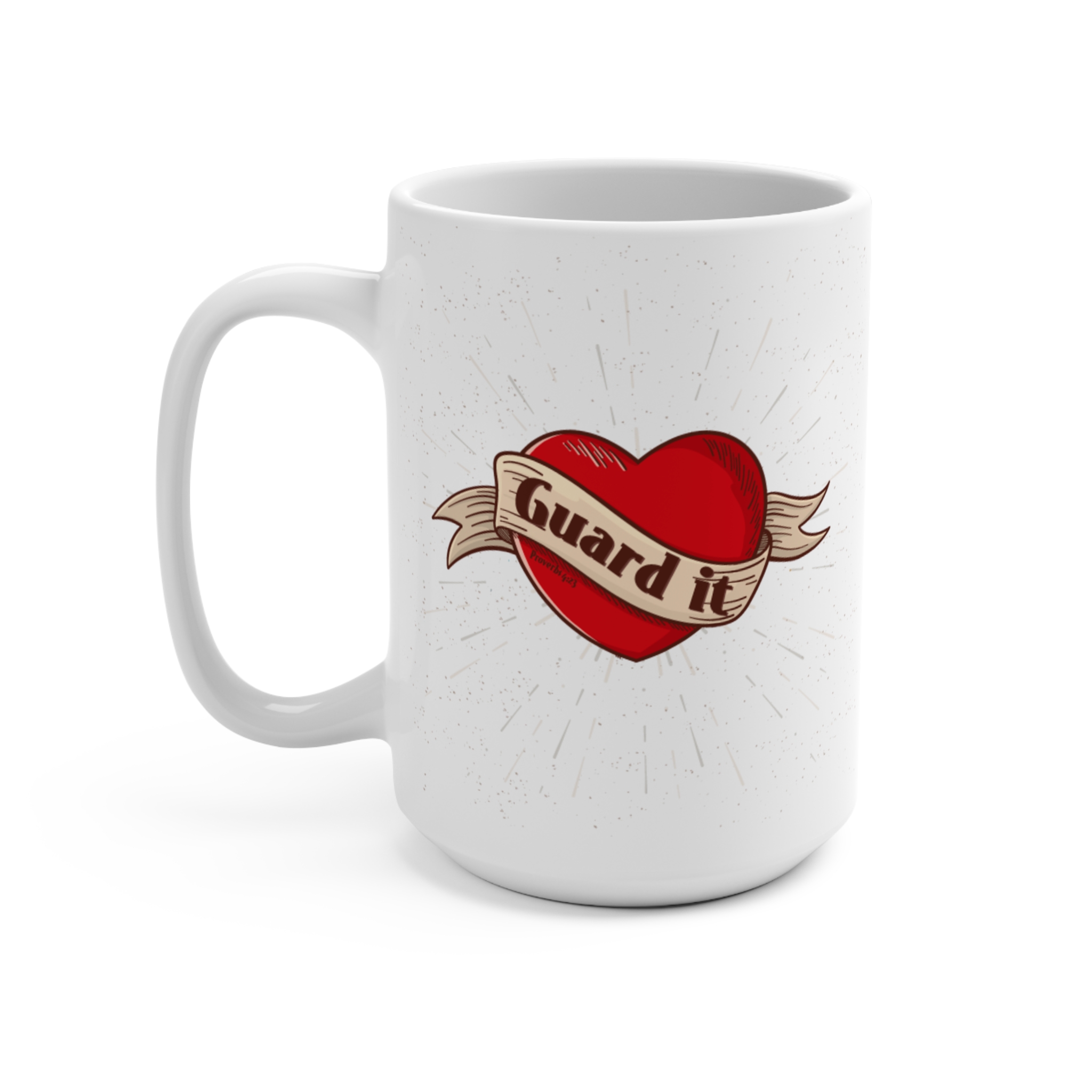 Guard It Mug - Proverbs 4:23 Inspired | Perfect Gift for Any Occasion - Image 3