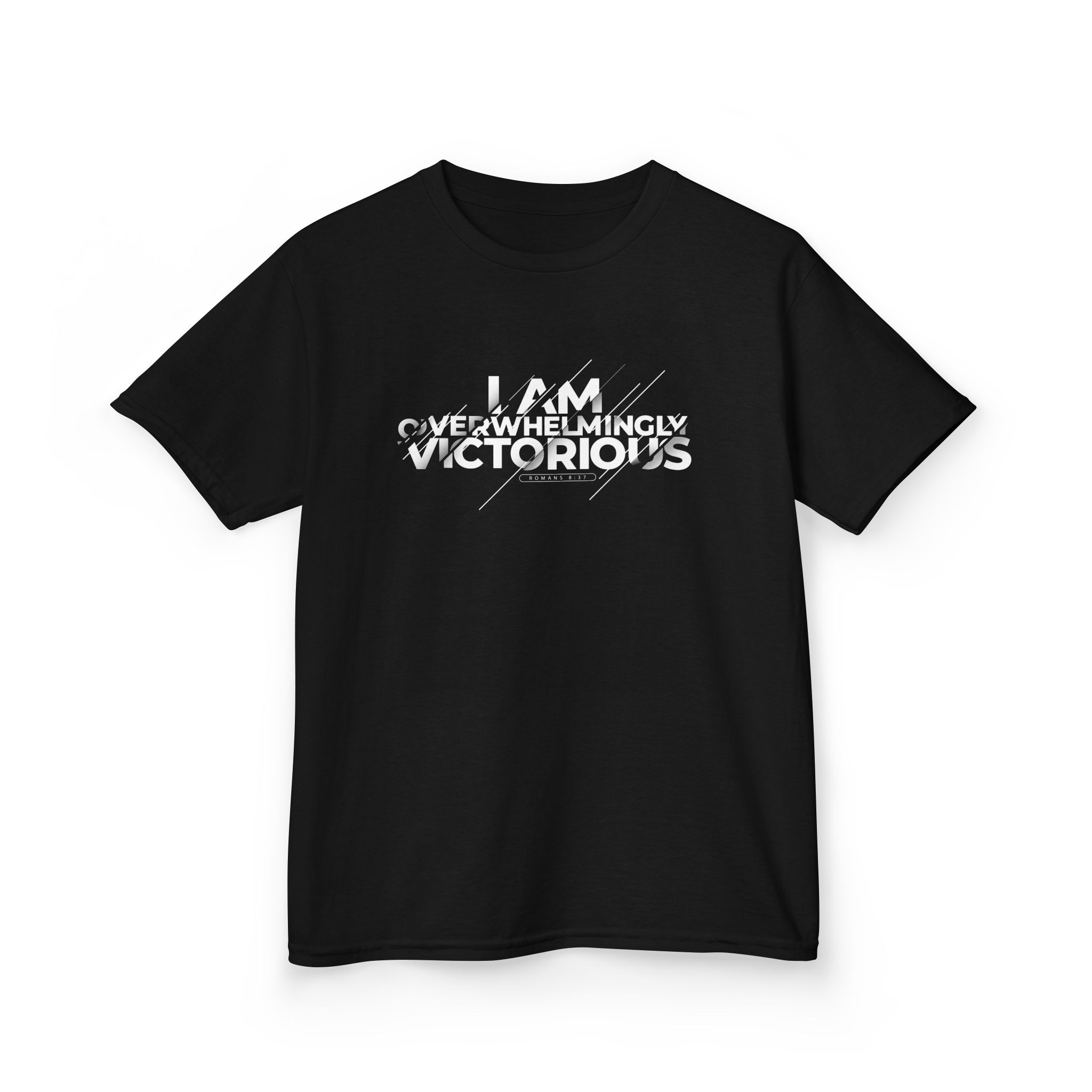 Kids Tee: I Am Overwhelmingly Victorious – Inspirational & Durable - Image 3