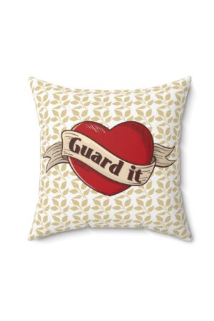 Guard It Throw Pillow - Proverbs 4:23 Inspired | 4 Sizes Available