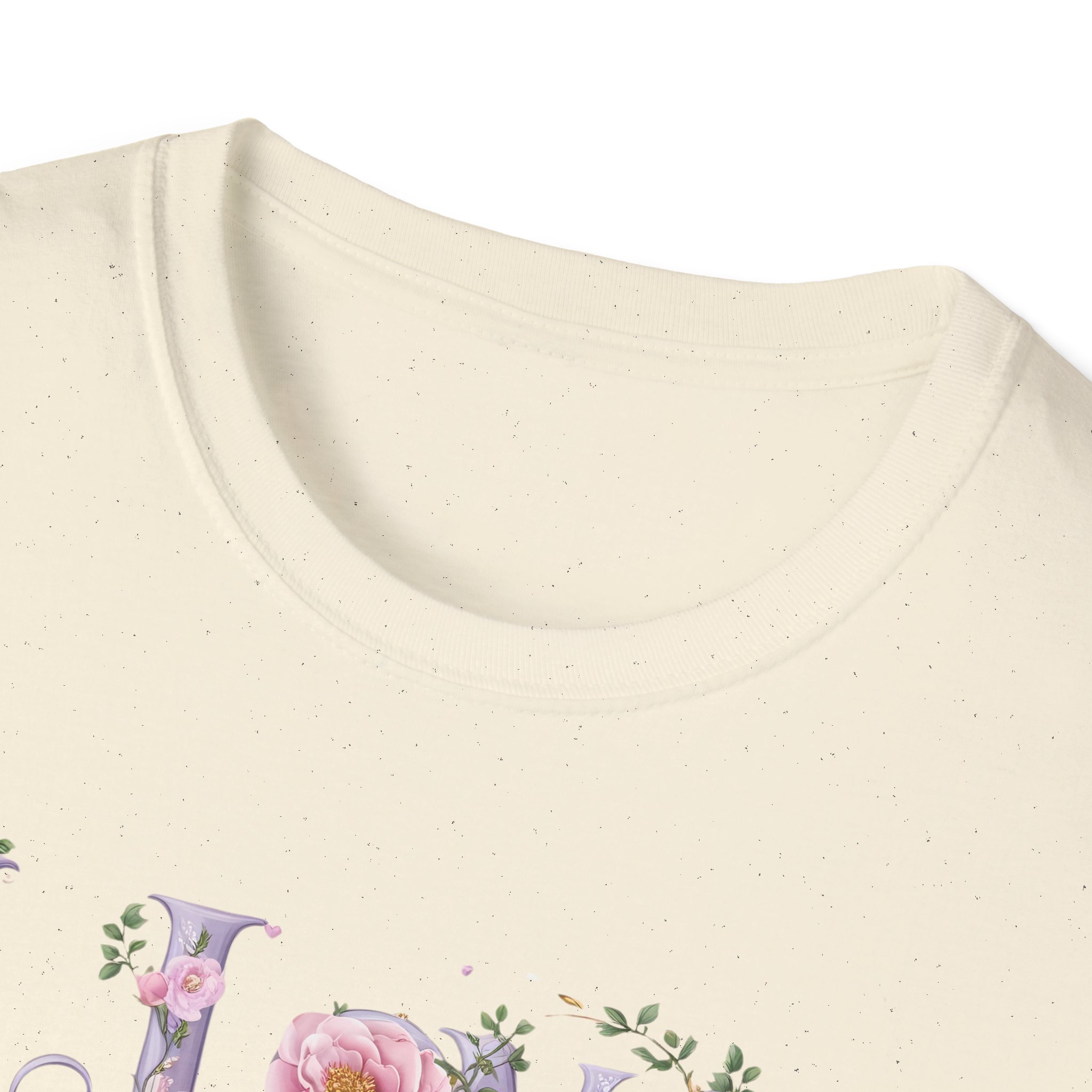 Floral 'I Love Jesus' T-Shirt - Feminine Christian Top - Soft Cotton Tee - Image 31