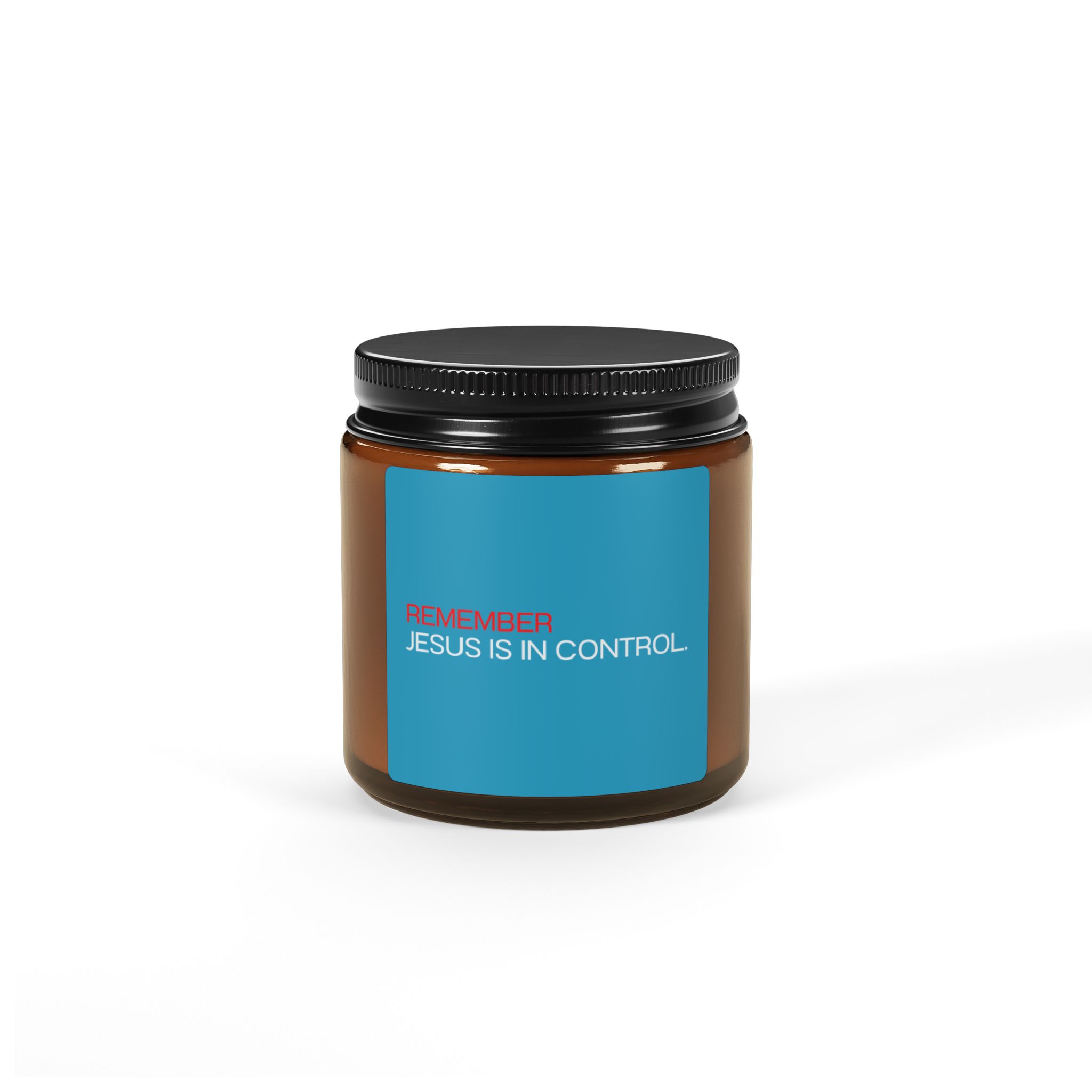 Remember: Jesus is in Control - Scented Candle - Christian Home Decor - Image 6