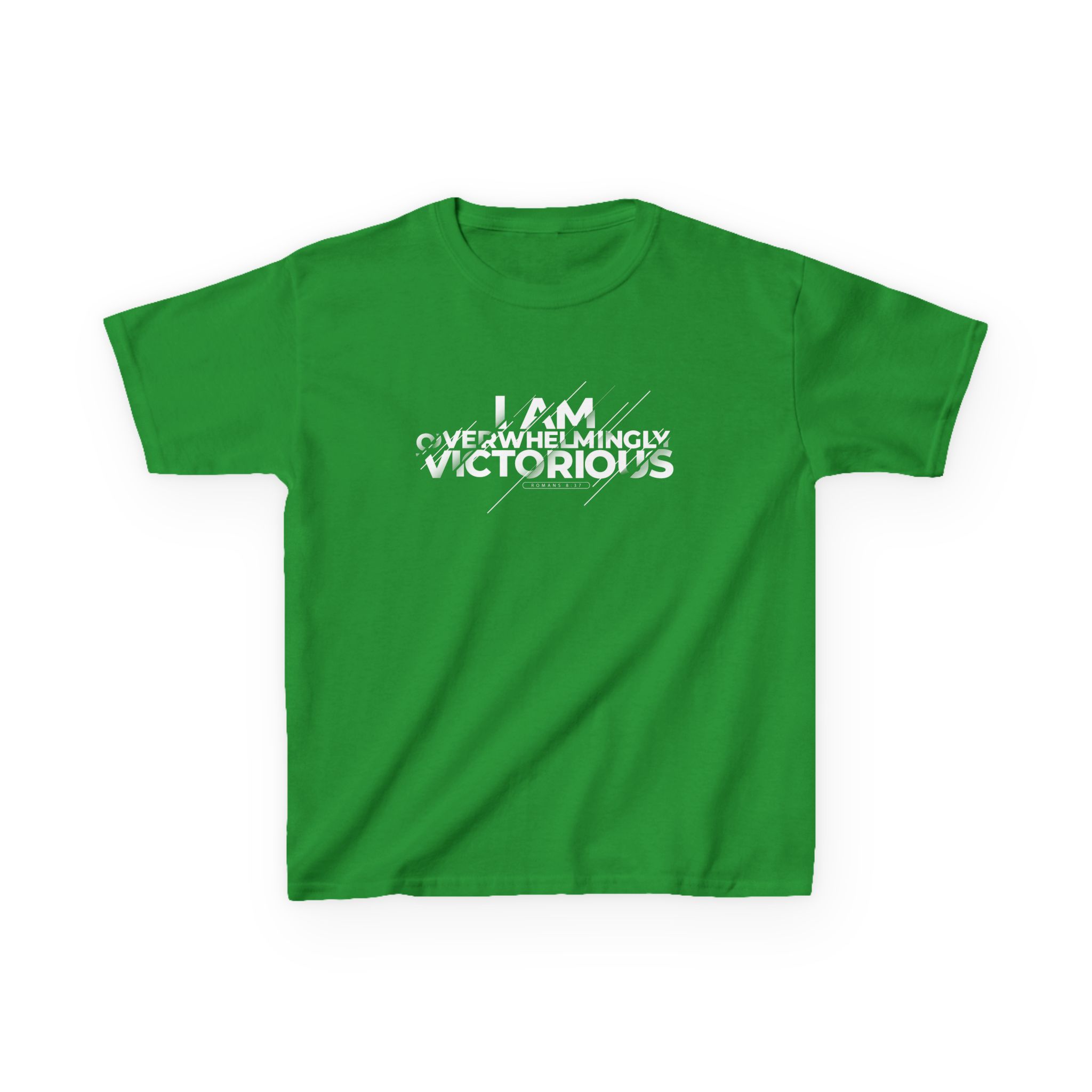 Kids Tee: I Am Overwhelmingly Victorious – Inspirational & Durable - Image 22