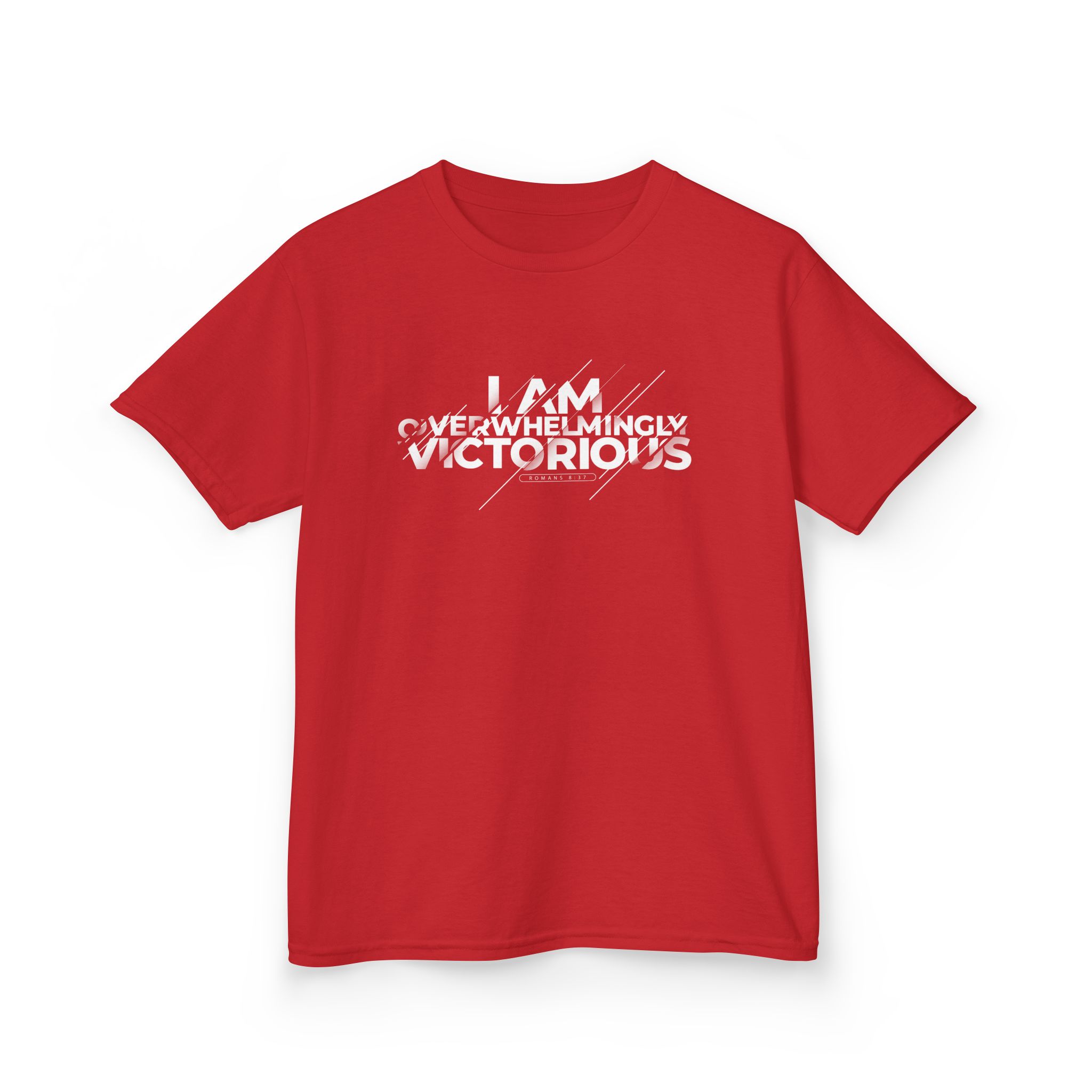 Kids Tee: I Am Overwhelmingly Victorious – Inspirational & Durable - Image 52