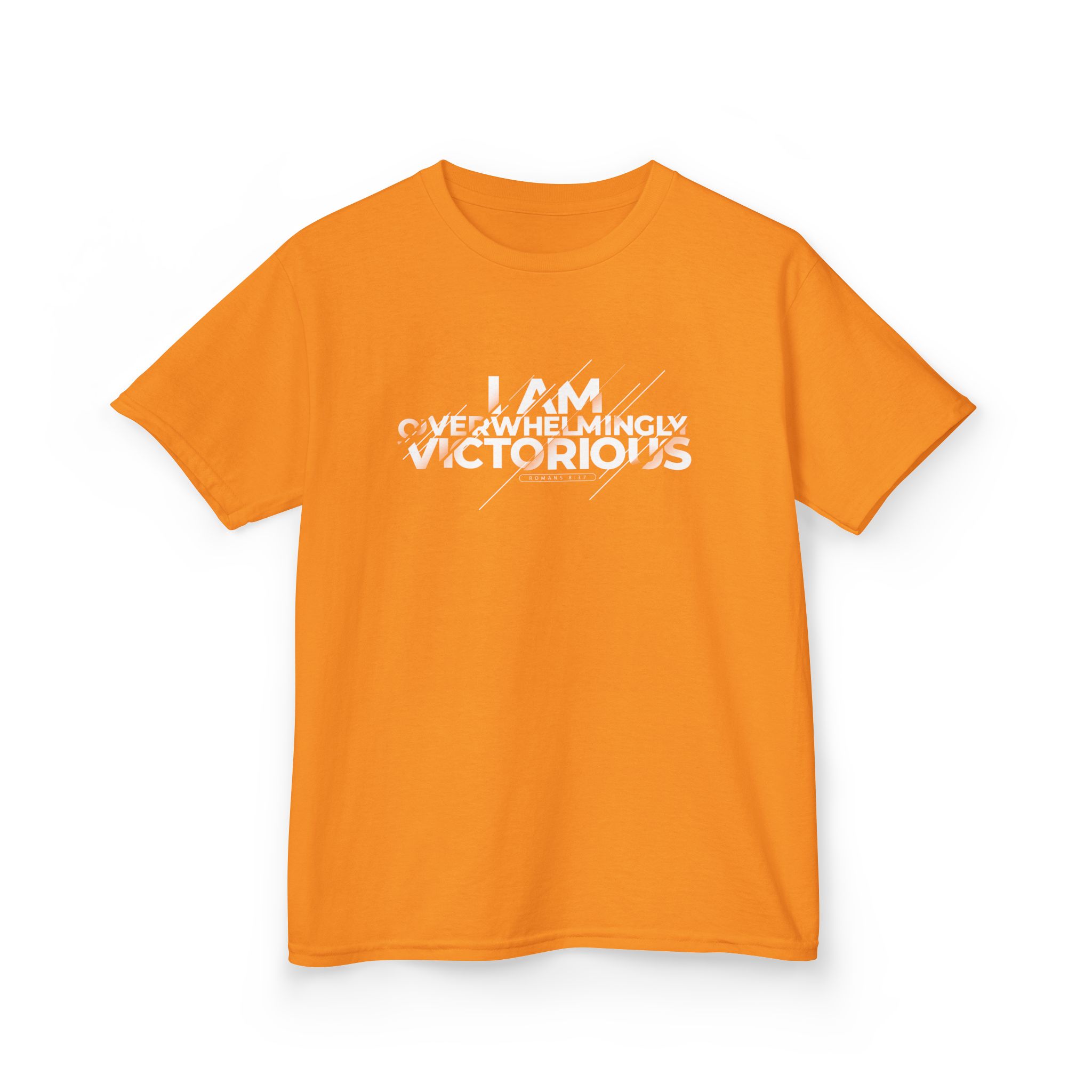 Kids Tee: I Am Overwhelmingly Victorious – Inspirational & Durable - Image 12
