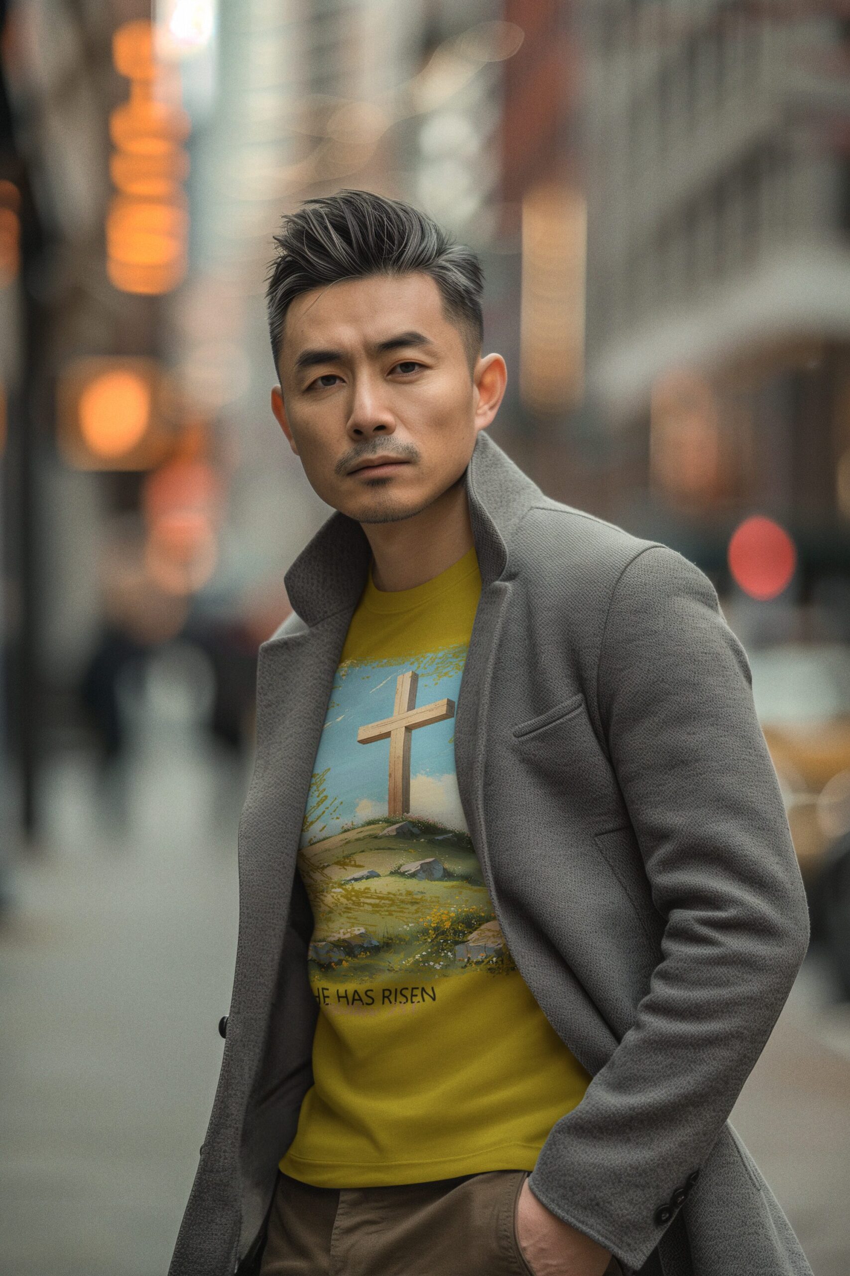 He Has Risen Matthew 28:6 - Inspirational Christian T-Shirt by Love316 - Image 10