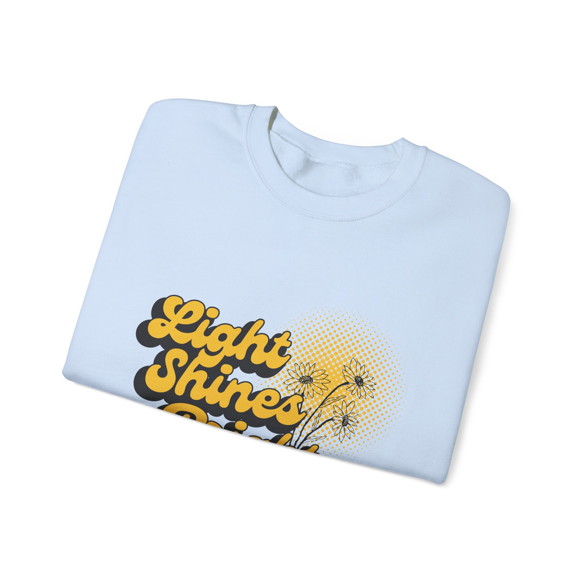 Light Shines Bright, Sweatshirt - Matthew 5:14, Christian Apparel - Image 22