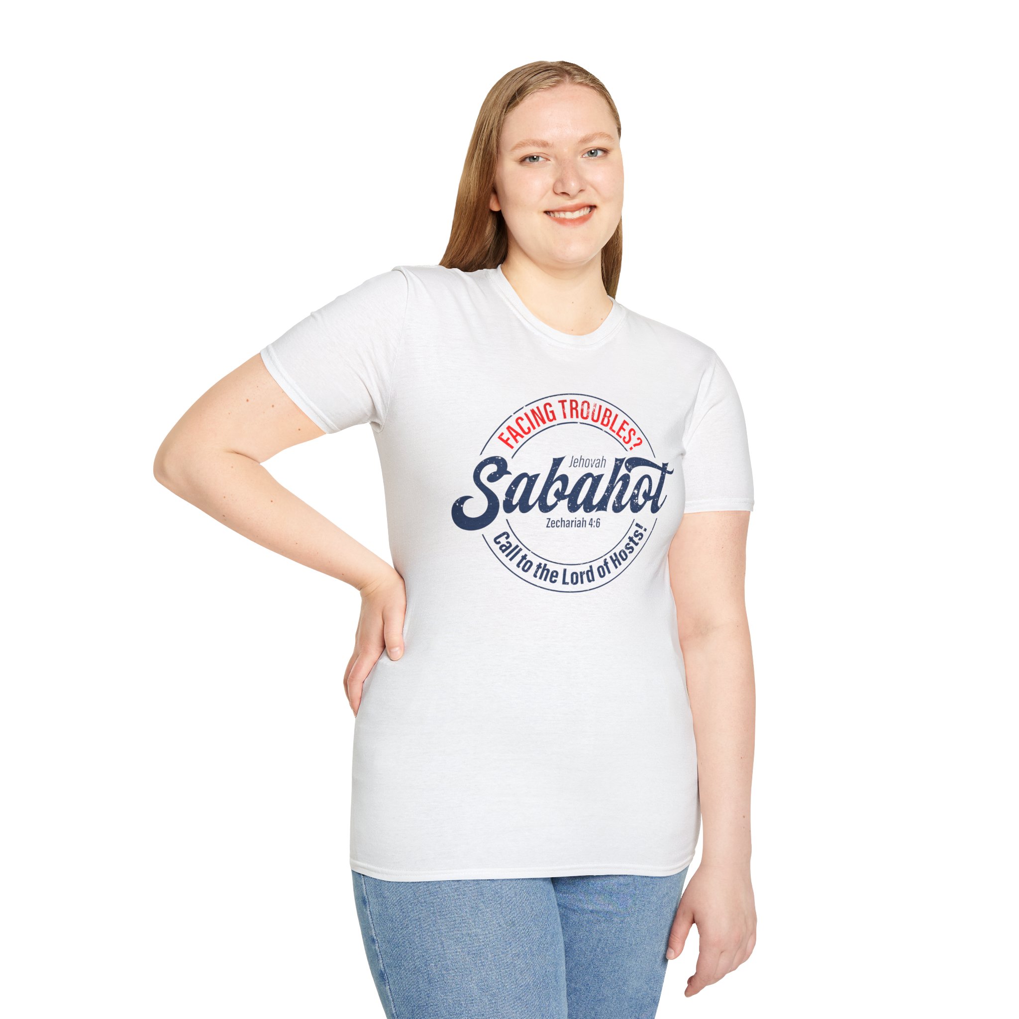 Jehovah Sabaoth T-Shirt - Lord of Hosts Christian Tee for Troubled Times - Image 9