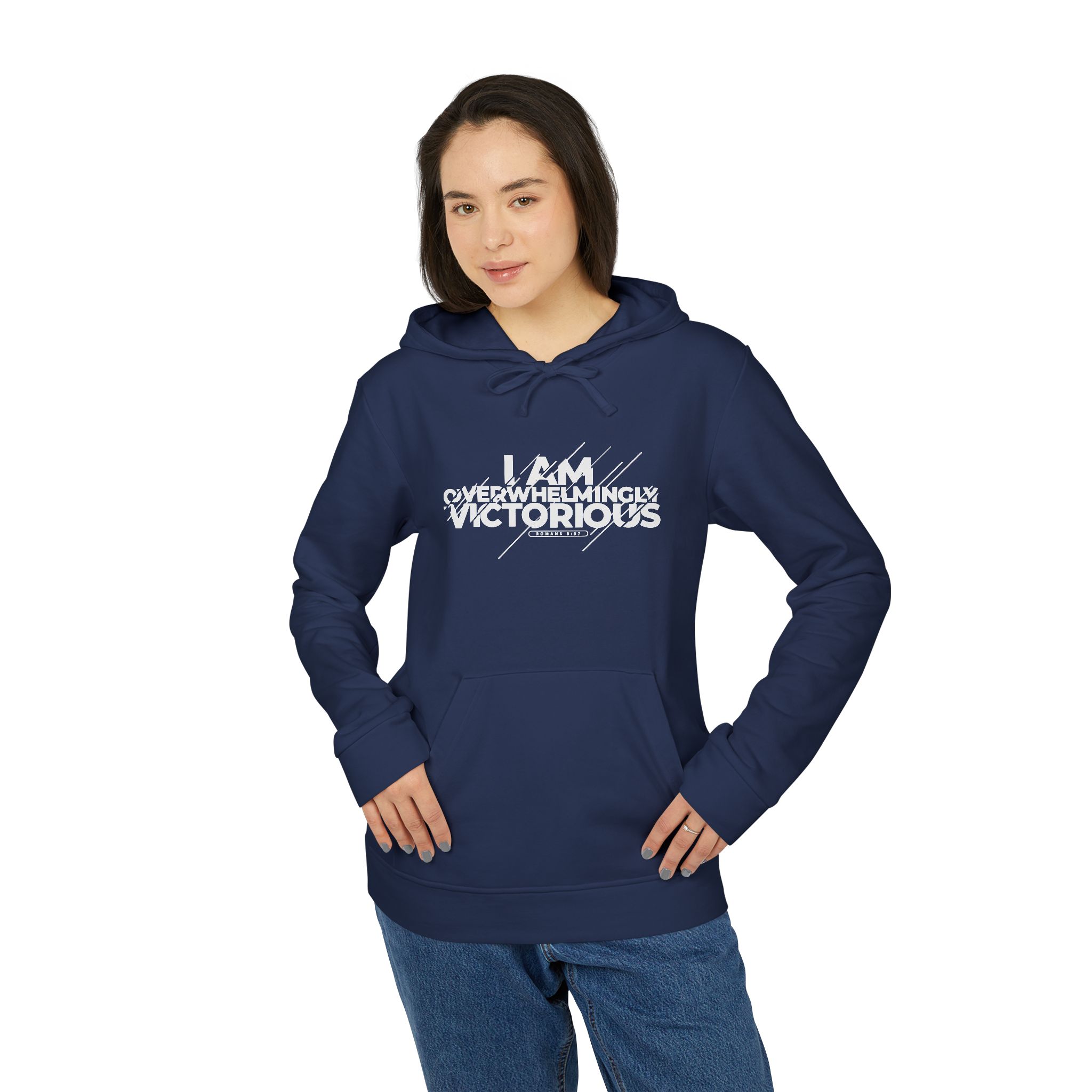Unisex Faith Hoodie – I Am Overwhelmingly Victorious - Image 2