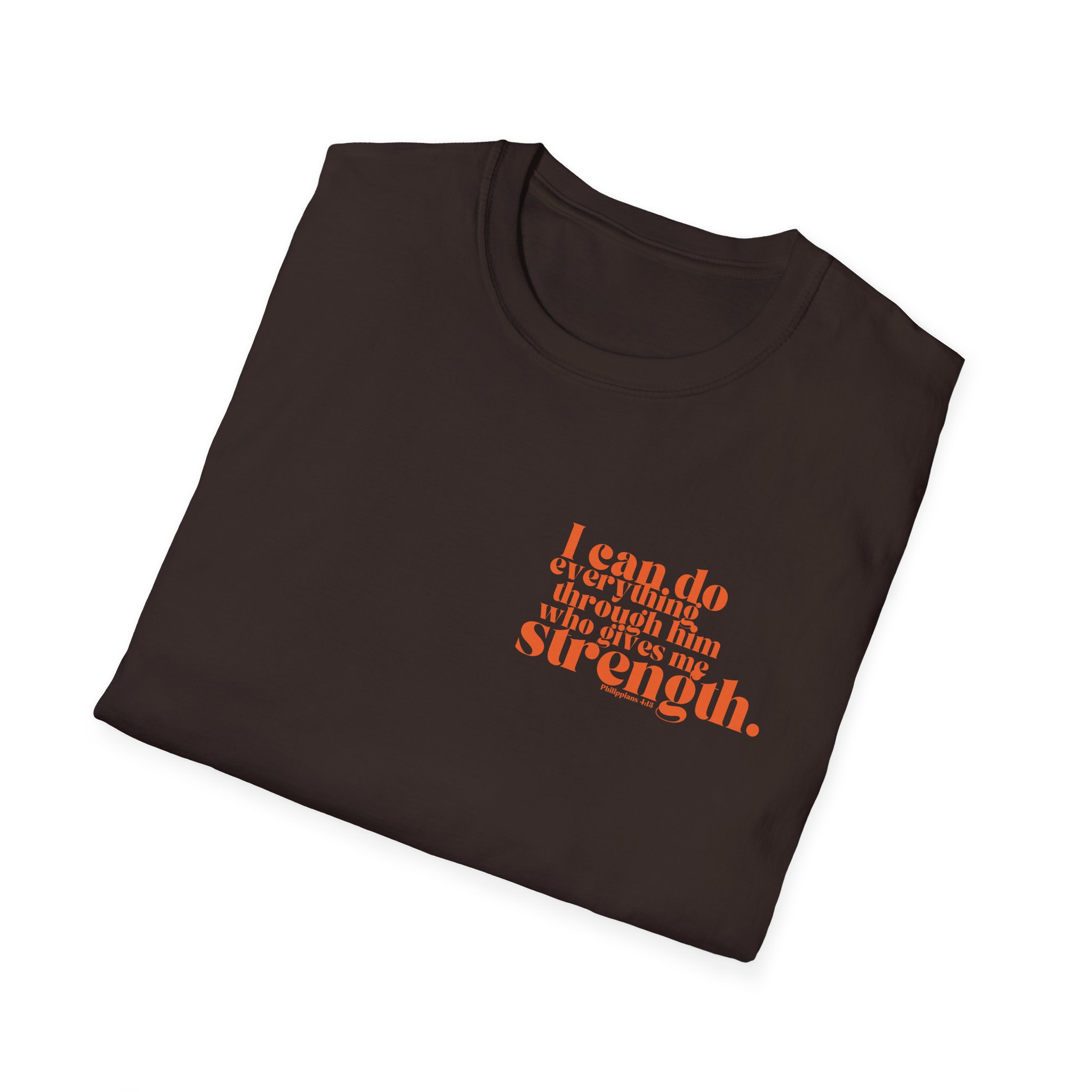 Unisex T-Shirt - 'I Can Do All Things Through Him Who Gives Me Strength' Design - Image 4