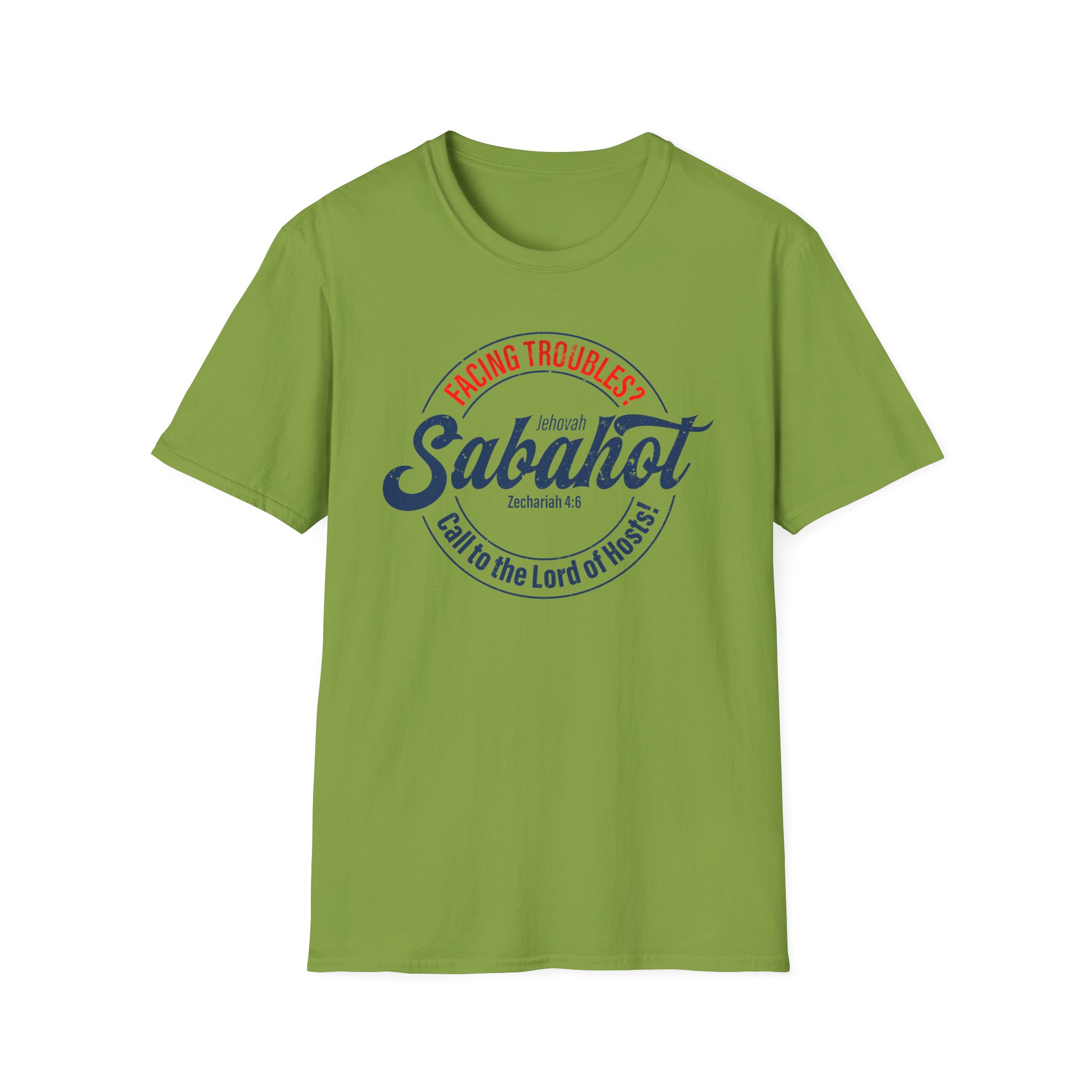 Jehovah Sabaoth T-Shirt - Lord of Hosts Christian Tee for Troubled Times - Image 39