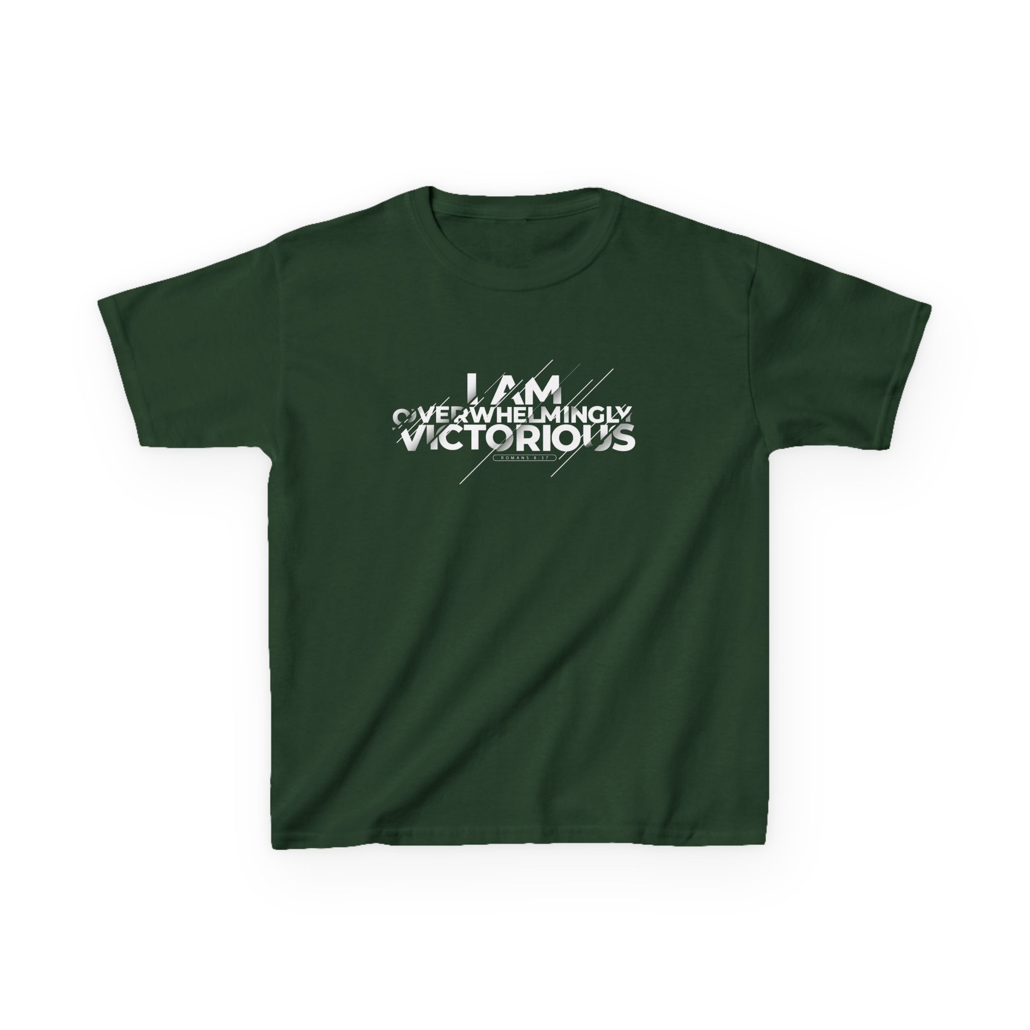 Kids Tee: I Am Overwhelmingly Victorious – Inspirational & Durable - Image 18