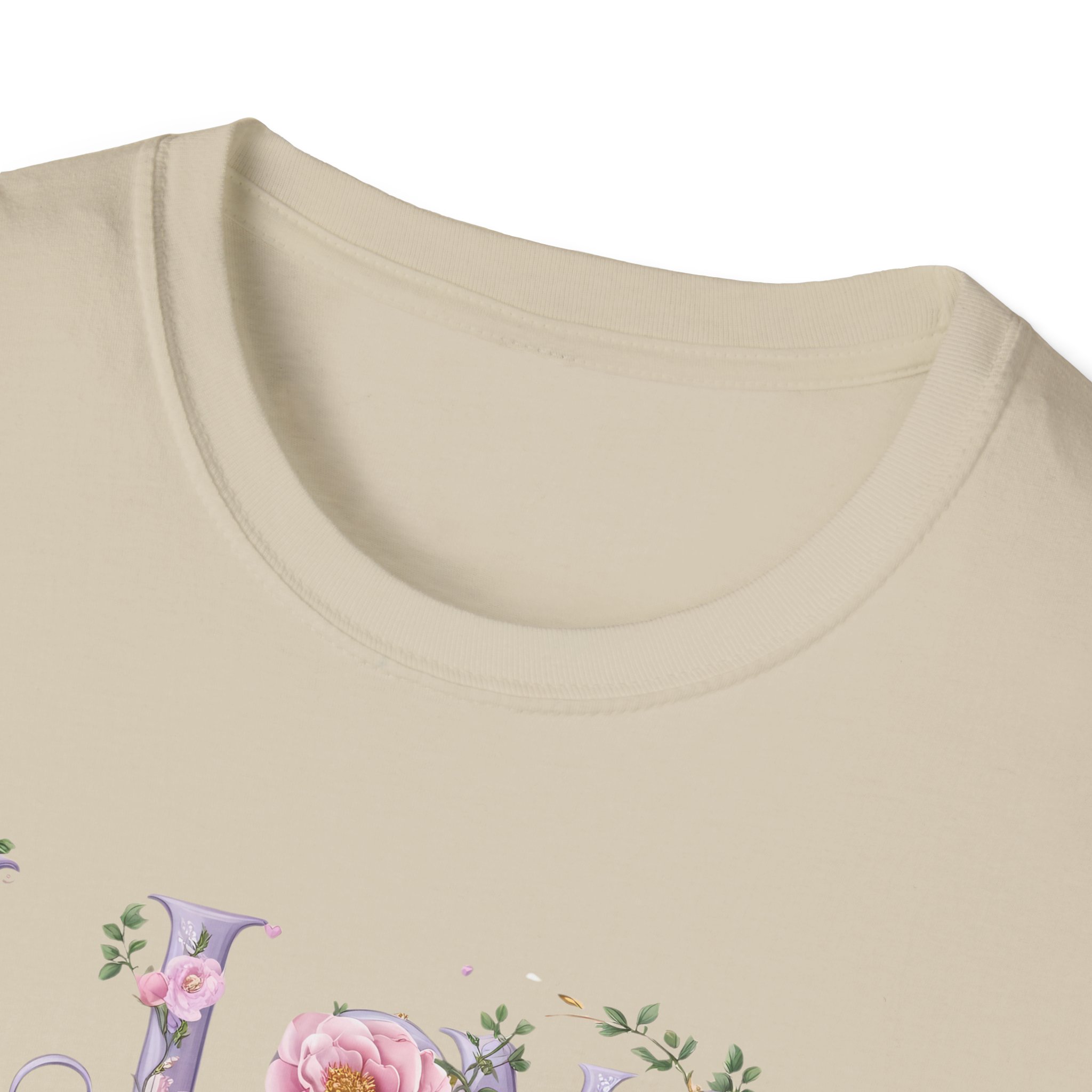 Floral 'I Love Jesus' T-Shirt - Feminine Christian Top - Soft Cotton Tee - Image 17