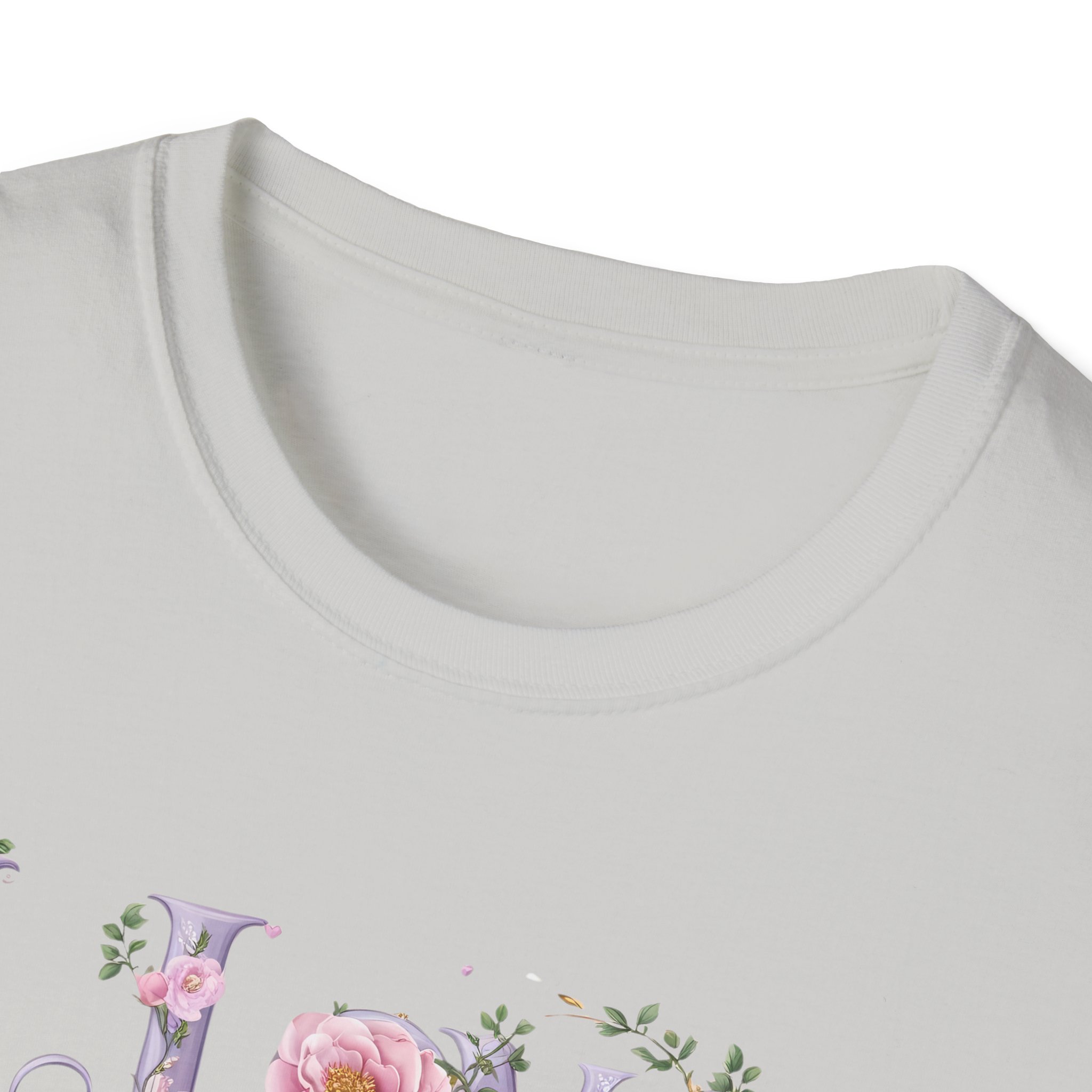 Floral 'I Love Jesus' T-Shirt - Feminine Christian Top - Soft Cotton Tee - Image 21
