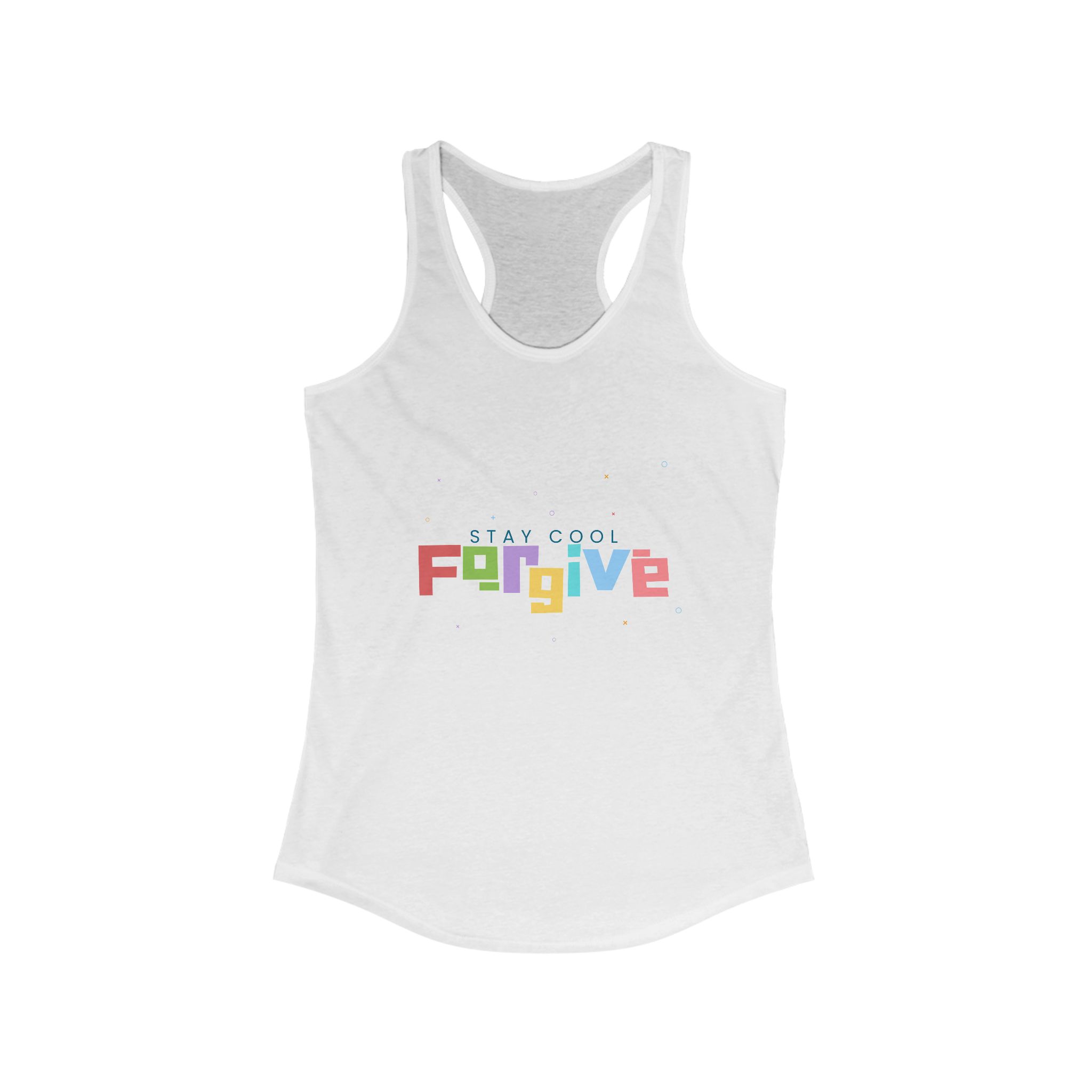 Stay Cool – Forgive Women's Racerback Tank | Lightweight & Stylish for Summer