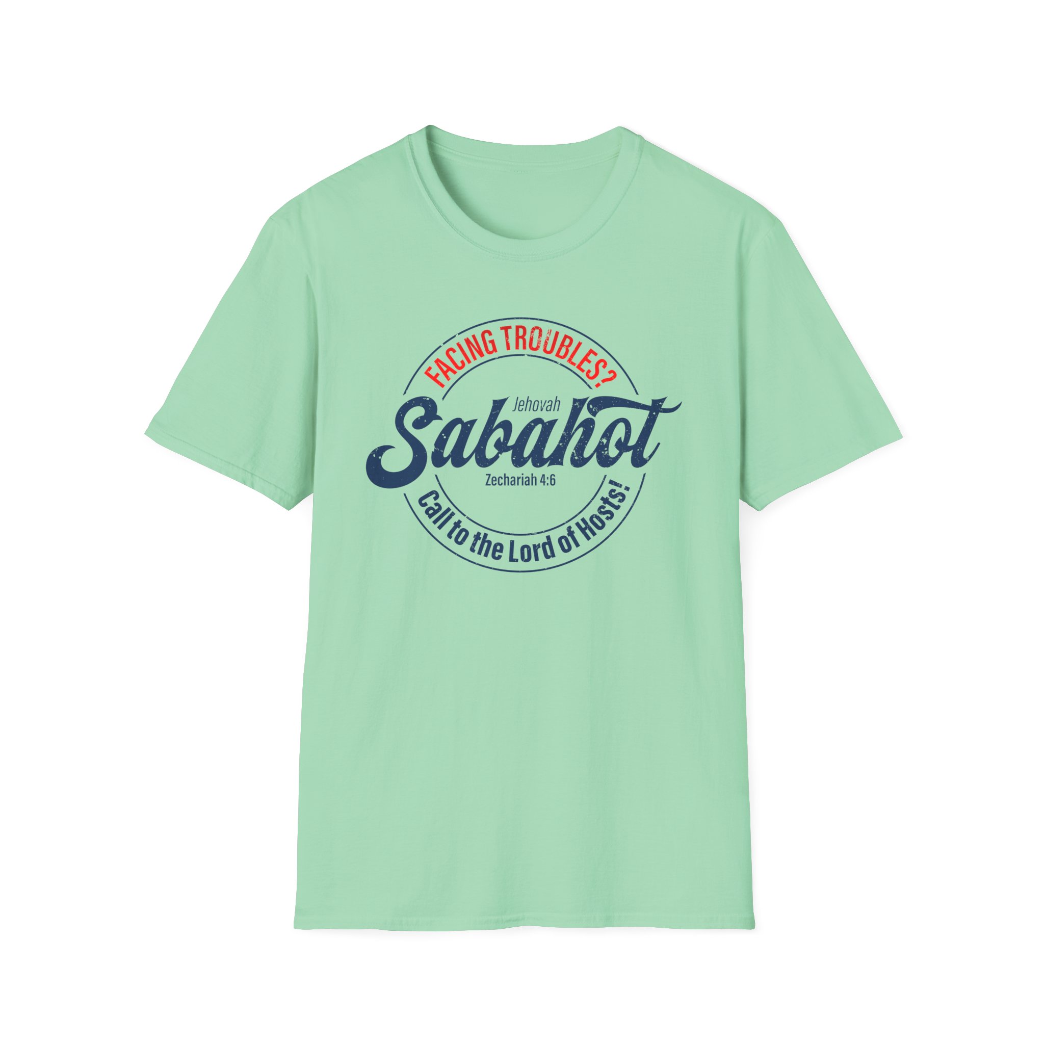 Jehovah Sabaoth T-Shirt - Lord of Hosts Christian Tee for Troubled Times - Image 43