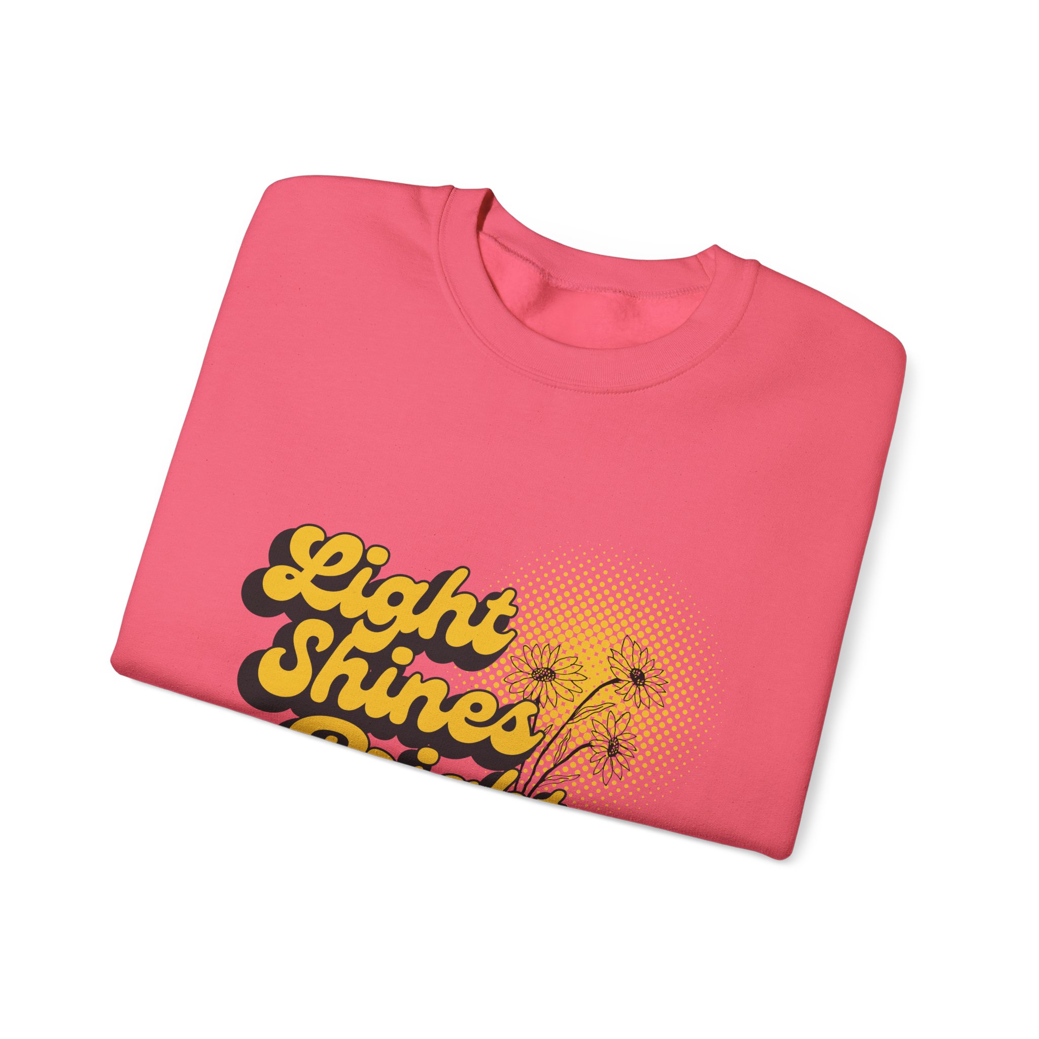 Light Shines Bright, Sweatshirt - Matthew 5:14, Christian Apparel - Image 30