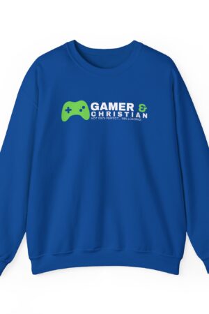 Christian & Gamer, Sweatshirt - Fun Faith-Inspired Design