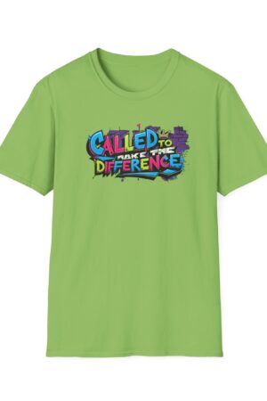 Colorful Called to Make a Difference T-Shirt - Bold Christian - Pop Culture Style