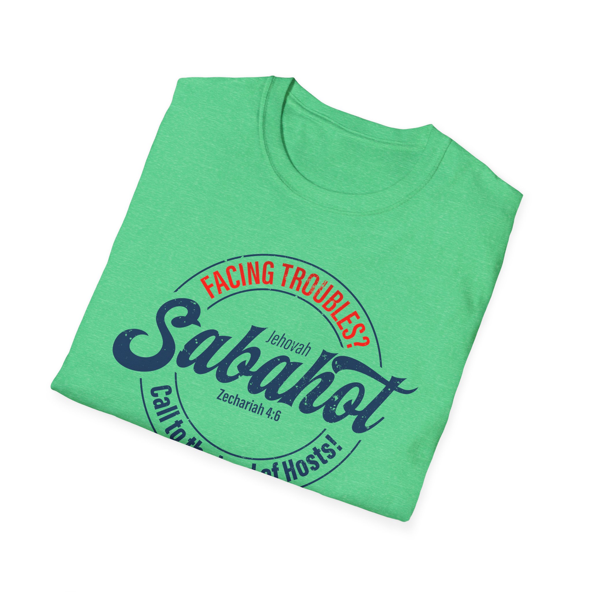 Jehovah Sabaoth T-Shirt - Lord of Hosts Christian Tee for Troubled Times - Image 50