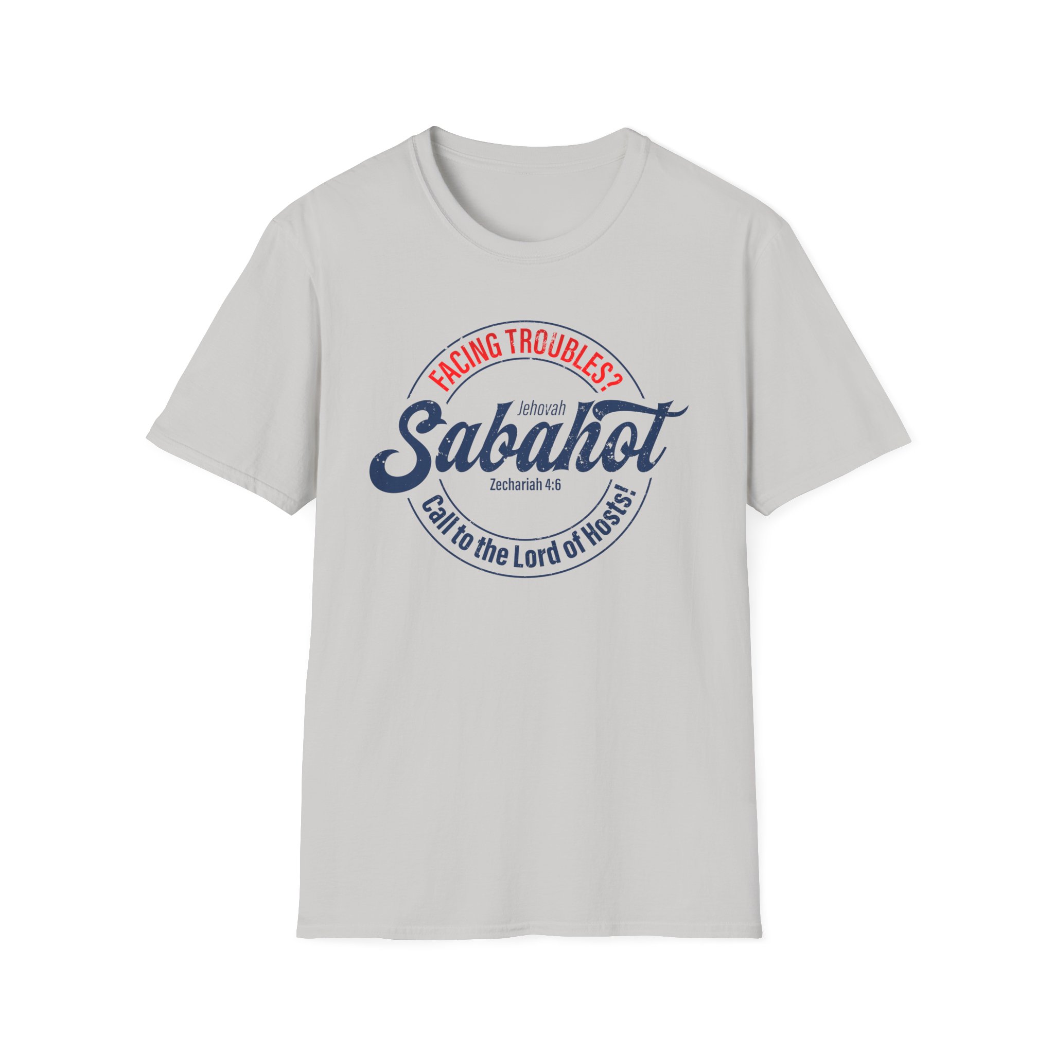 Jehovah Sabaoth T-Shirt - Lord of Hosts Christian Tee for Troubled Times - Image 19