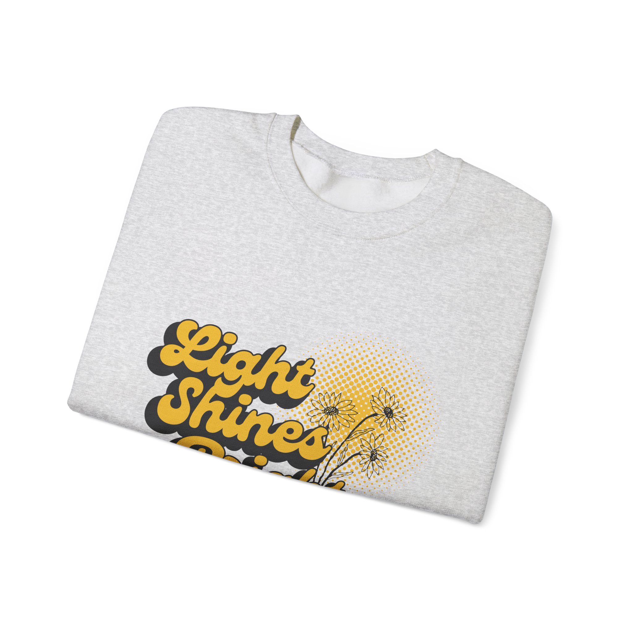 Light Shines Bright, Sweatshirt - Matthew 5:14, Christian Apparel - Image 14